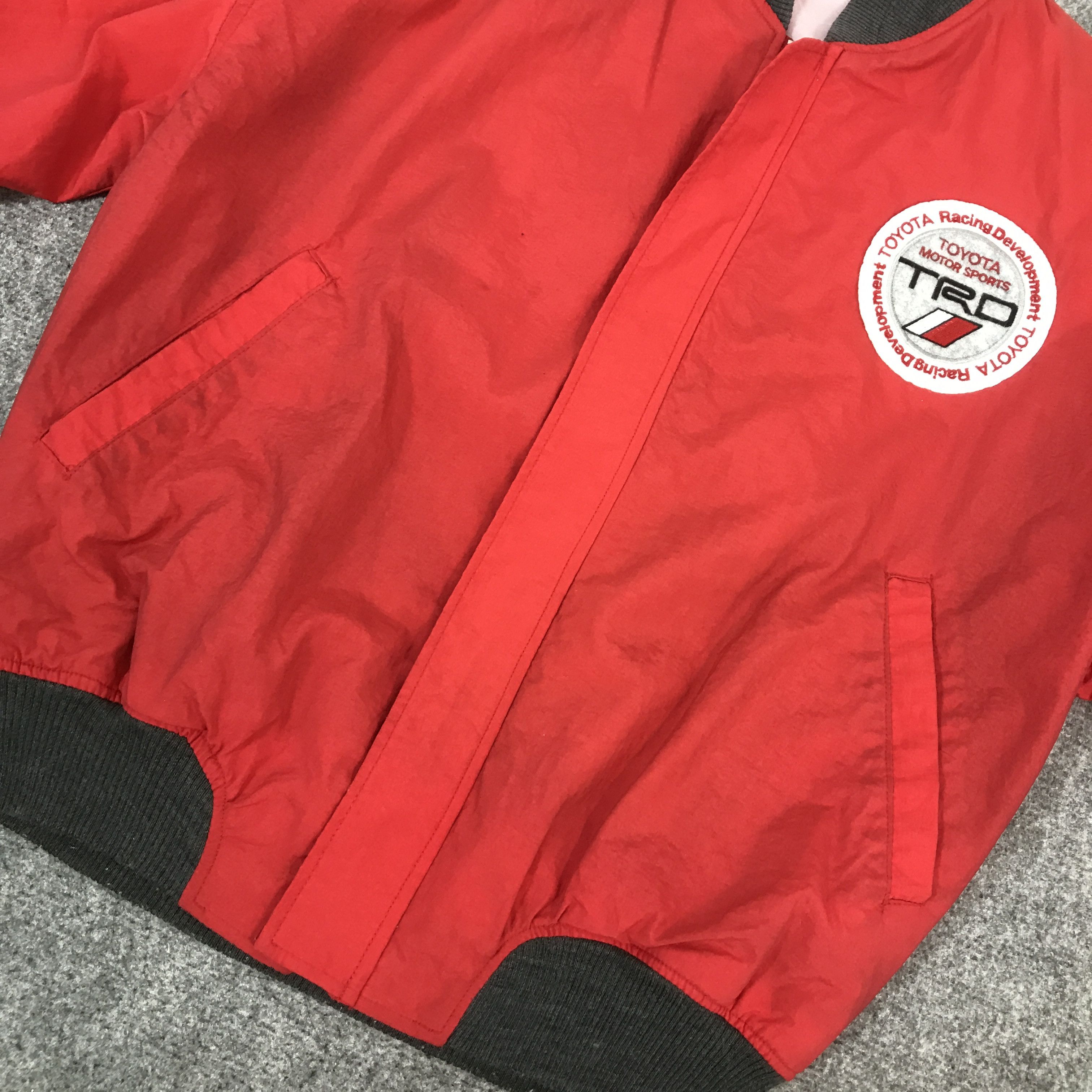 Sports Specialties VTG 90s TOYOTA TRD RACING BOMBER JACKET K69B7 Size US M / EU 48-50 / 2 - 13 Thumbnail