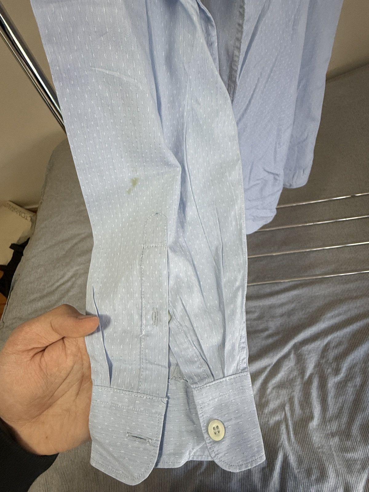 Prada Prada Blue Dress Shirt Size US S / EU 44-46 / 1 - 5 Thumbnail