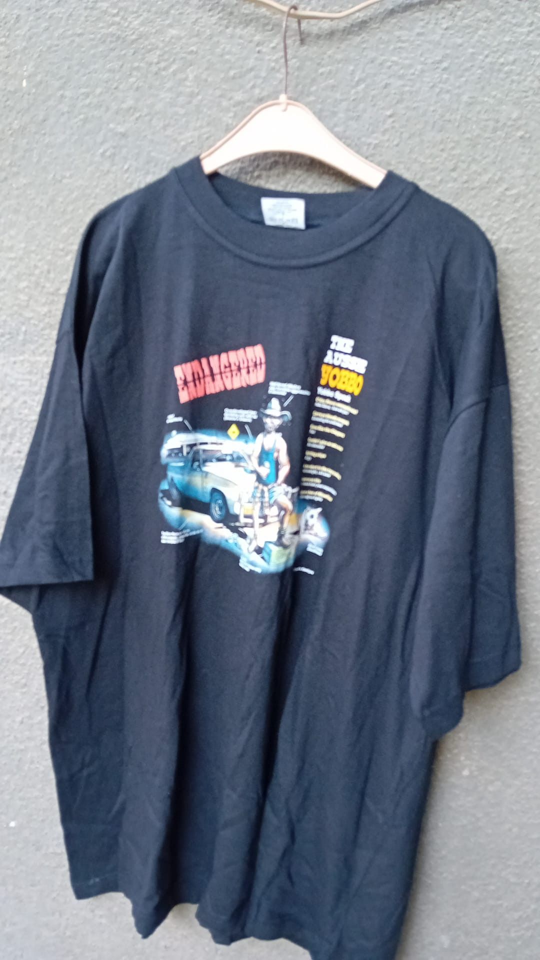 Vintage Gooses Deans Designs Aussie Yobbo funny t-shirt sz 3XL Size US XXL / EU 58 / 5 - 2 Thumbnail