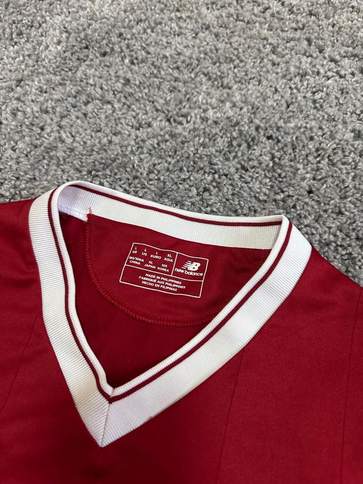 New Balance Liverpool 2017-2018 Home Soccer Jersey Football Kit Sz L Size US M / EU 48-50 / 2 - 4 Thumbnail