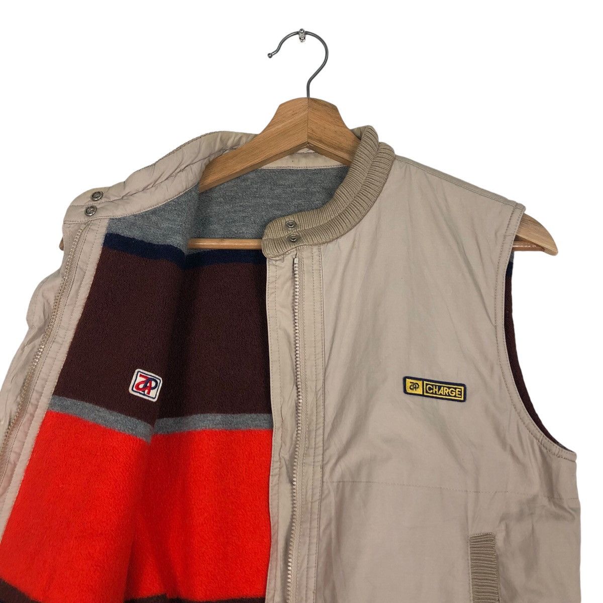 Japanese Brand 📌Vintage Reversible Biker Vest Arnold Palmer Blanket Design Size US S / EU 44-46 / 1 - 13 Thumbnail