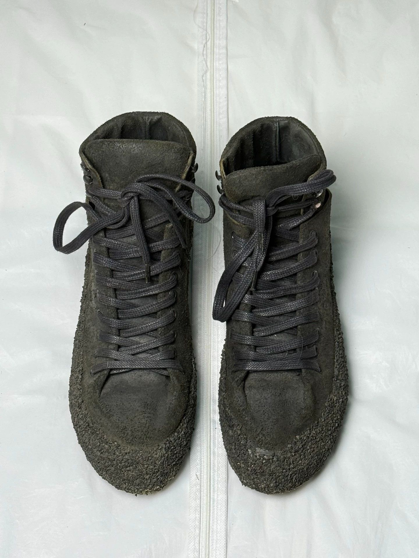 Other DeeptiBarth Stone Vulc Sneakers Horsehide Sz42 Worn 2x Size US 9 / EU 42 - 2 Thumbnail