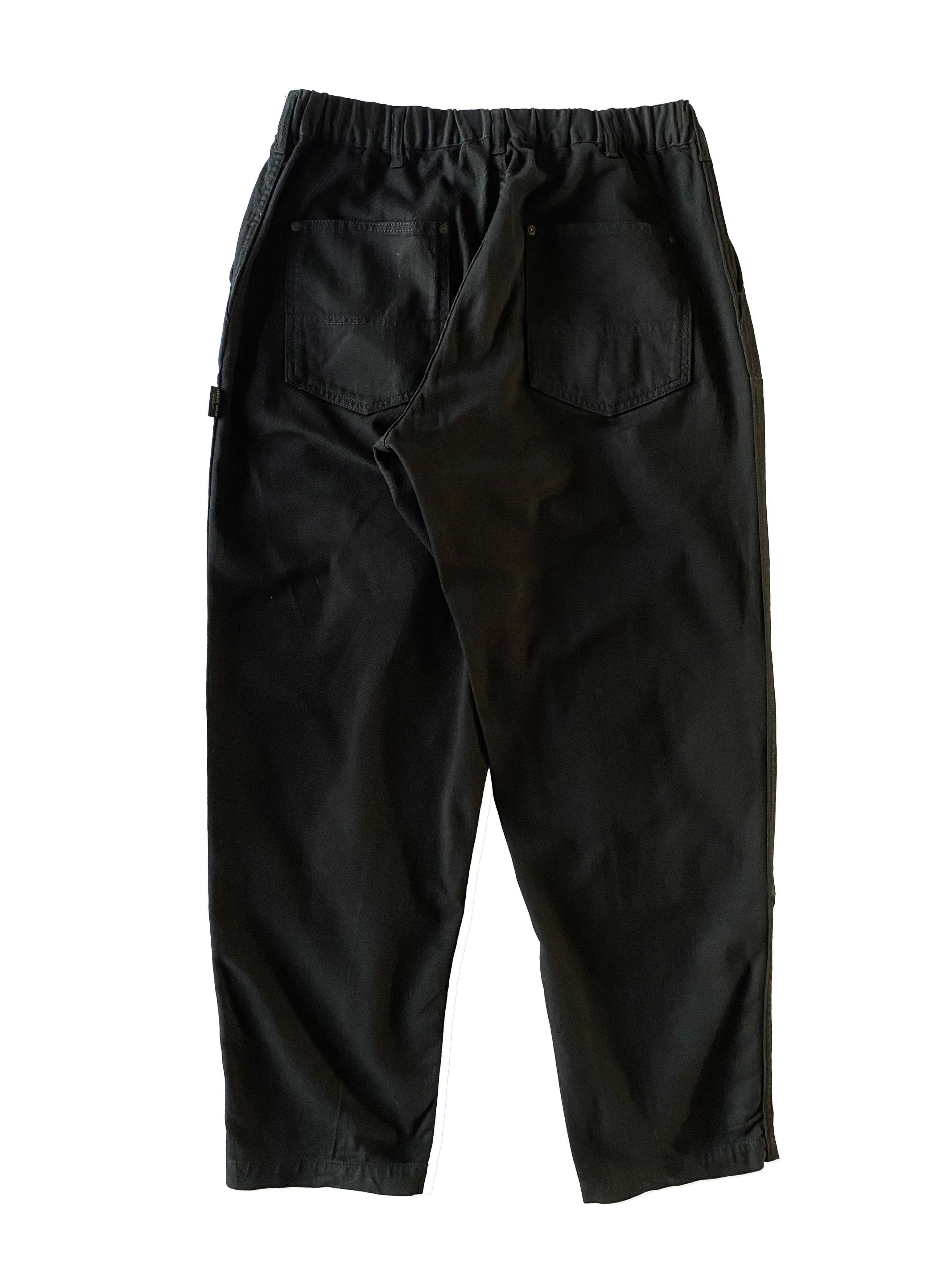 Yohji Yamamoto Yohji Yamamoto Black Scandal Cotton Pants Size US 34 / EU 50 - 4 Thumbnail