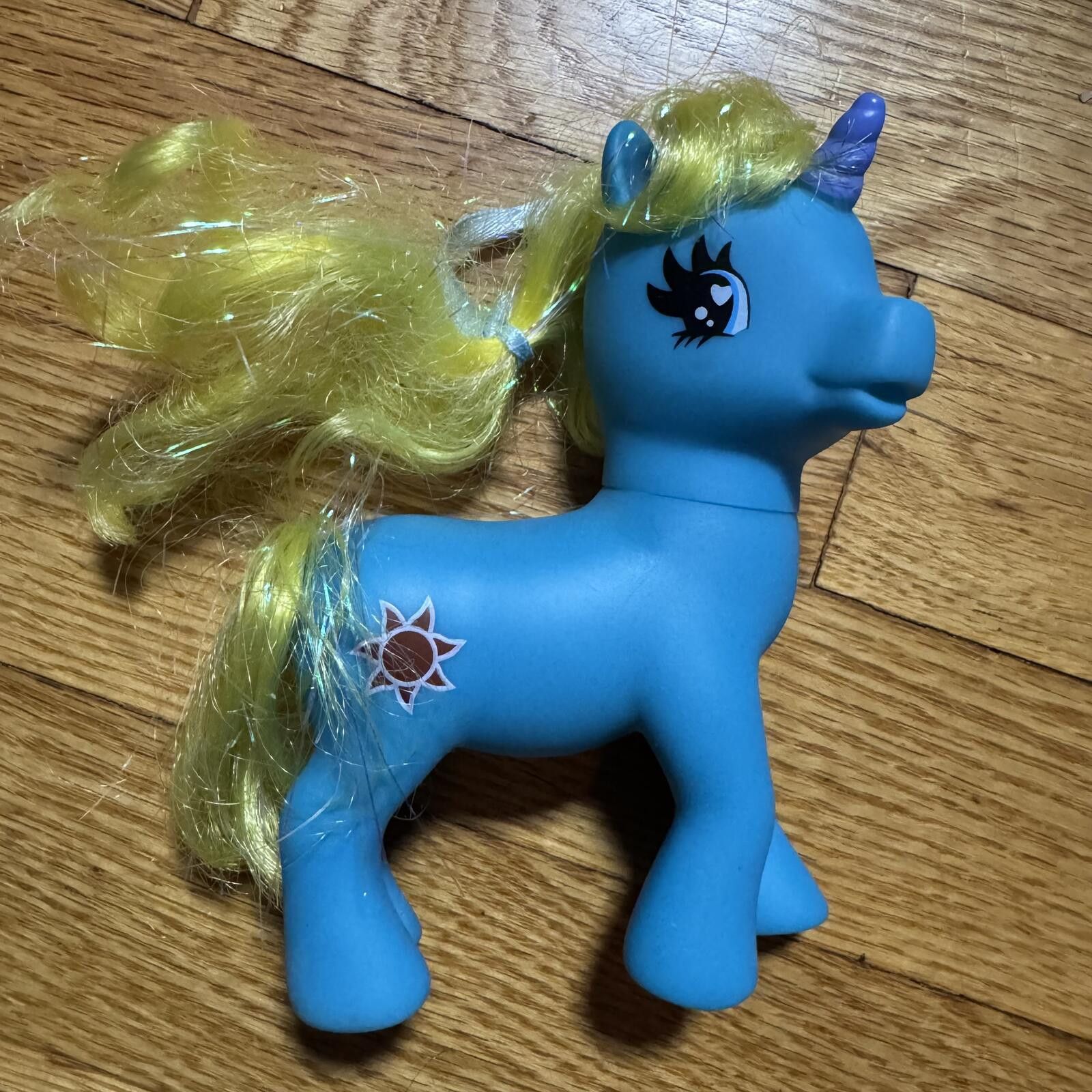 Other My Pony MLP Figure Blue Yellow Hair Purple Sun Size ONE SIZE - 1 Thumbnail