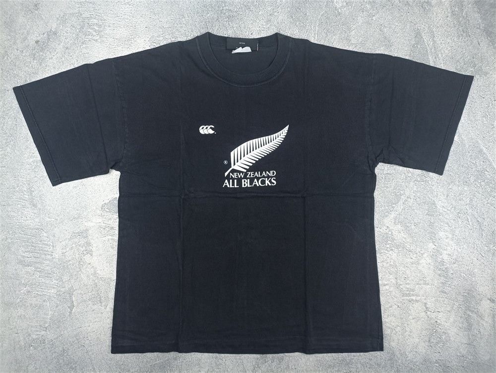 Canterbury of New Zealand Vintage Canterbury of New Zealand All Black Tee Size US L / EU 52-54 / 3 - 2 Thumbnail
