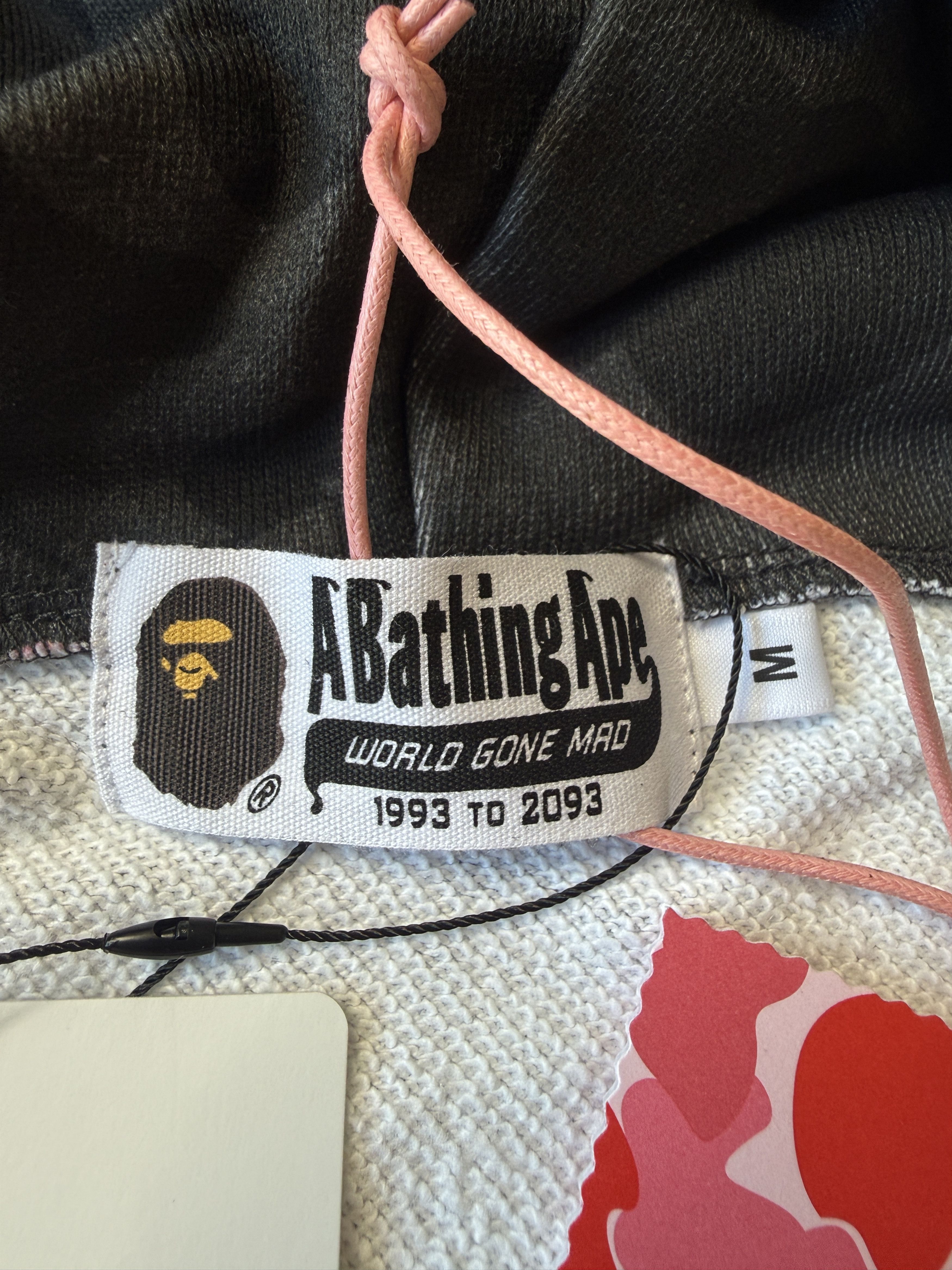 BAPE X KUROMI CAMO FULL ZIP HOODIE
