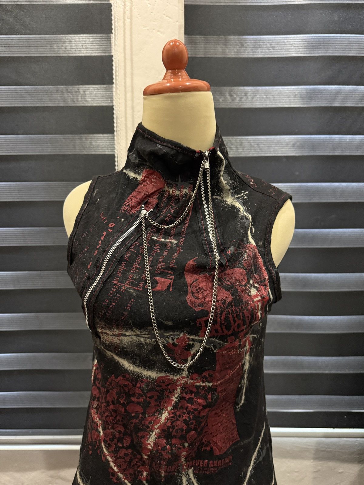 Japanese Brand Rare 🖤 H. Naoto Tank Top Size S / US 4 / IT 40 - 6 Thumbnail