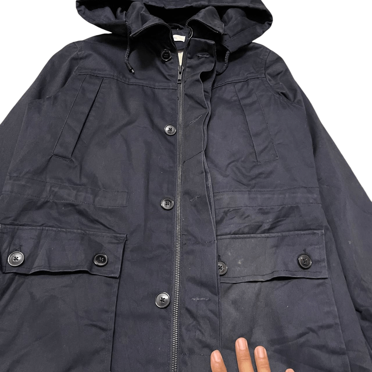 Dunderdon Dunderdon Hooded Coat Parka Jacket Size US S / EU 44-46 / 1 - 5 Thumbnail