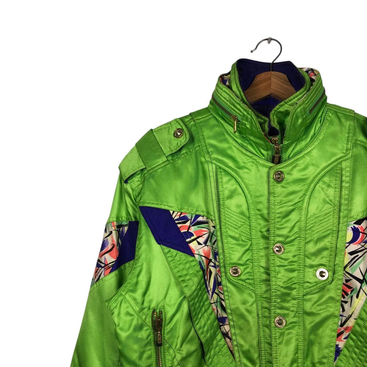Japanese Brand 📌Cropped Bomber Jacket Ski Wear Killy Multi Color Size US L / EU 52-54 / 3 - 8 Thumbnail