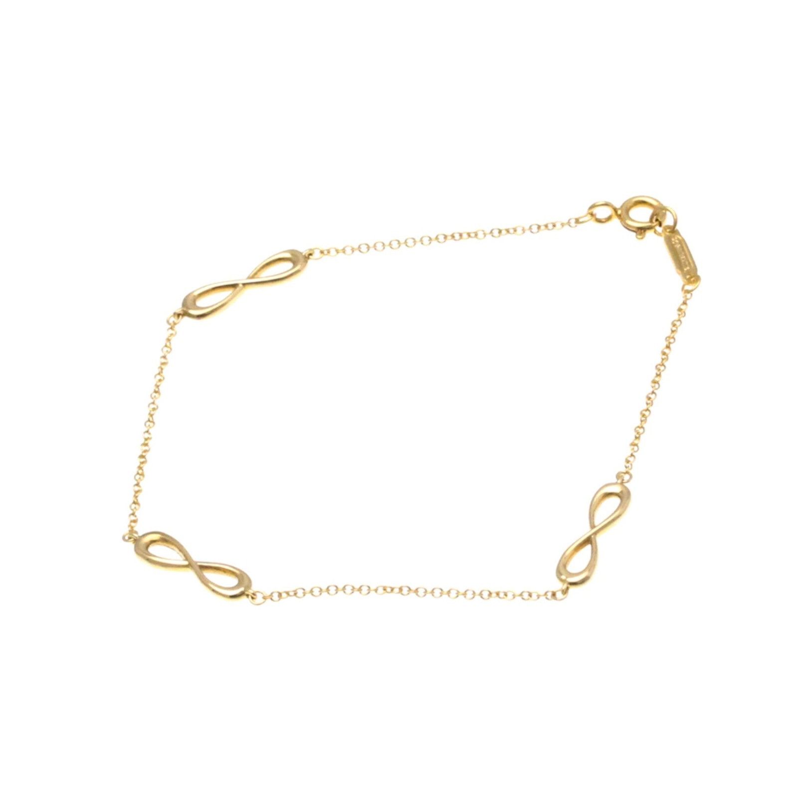 Tiffany Infinity Bracelet 18K Yellow Gold