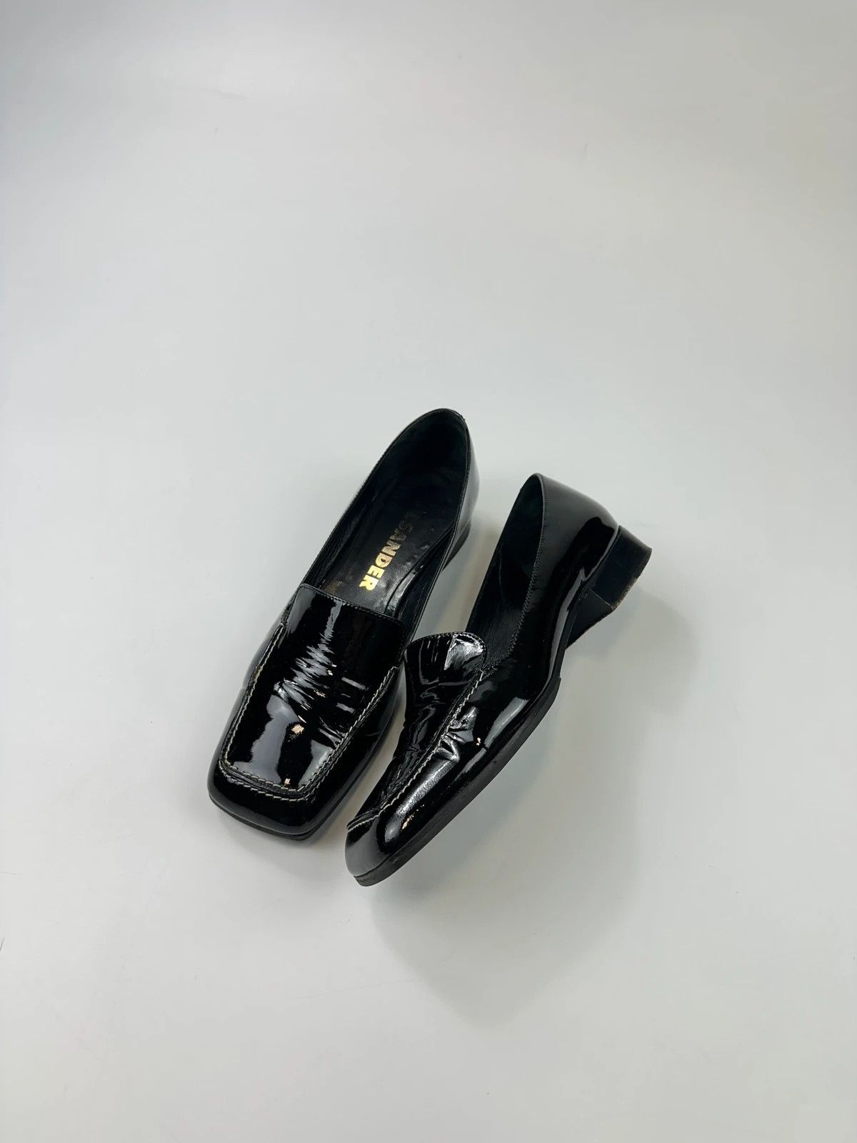 Jil Sander Jil Sander 00’s Black Shiny Patent Leather Loafer Size US 6 / IT 36 - 1 Thumbnail