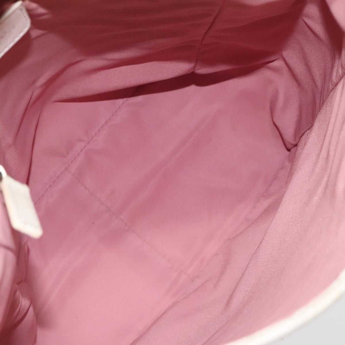 Dior DIOR Trotter Canvas Tote Bag Pink Silver Size ONE SIZE - 10 Thumbnail