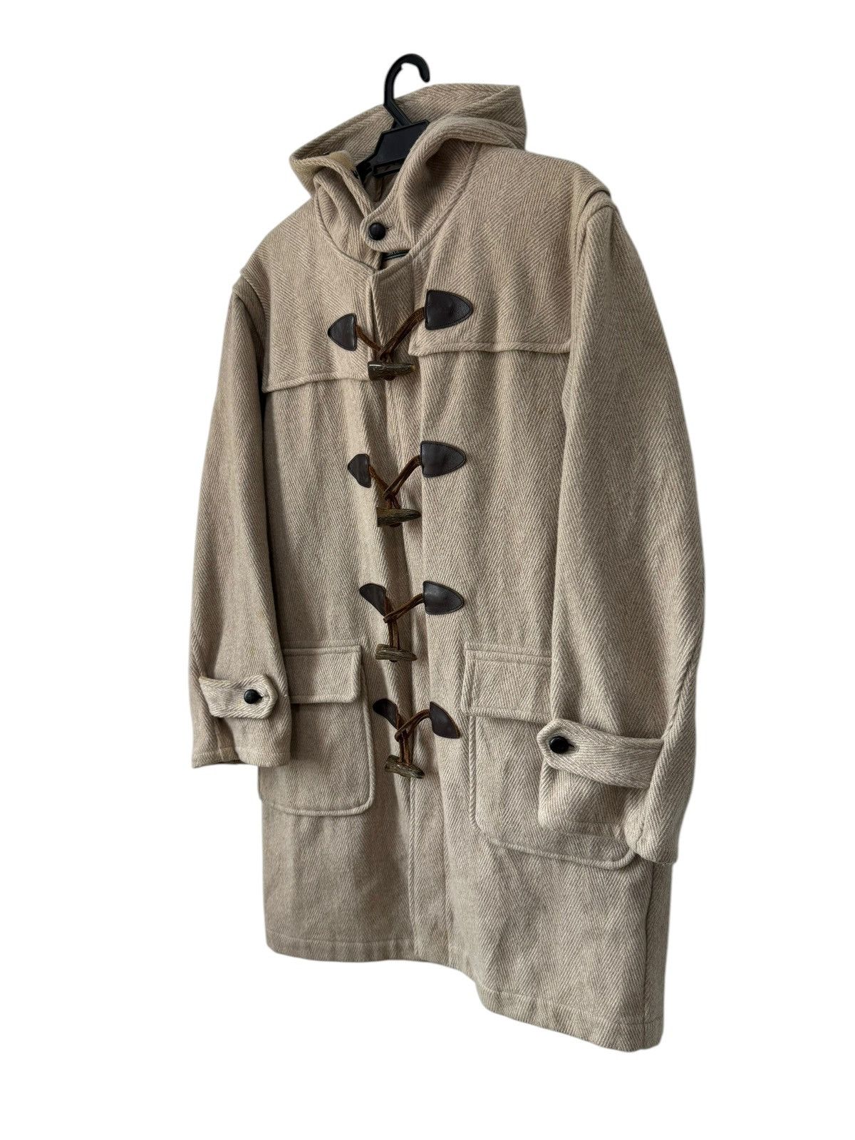 Polo Ralph Lauren POLO RALPH LAUREN HERRINGBONE WOOL JACKET BEIGE Size US L / EU 52-54 / 3 - 2 Thumbnail