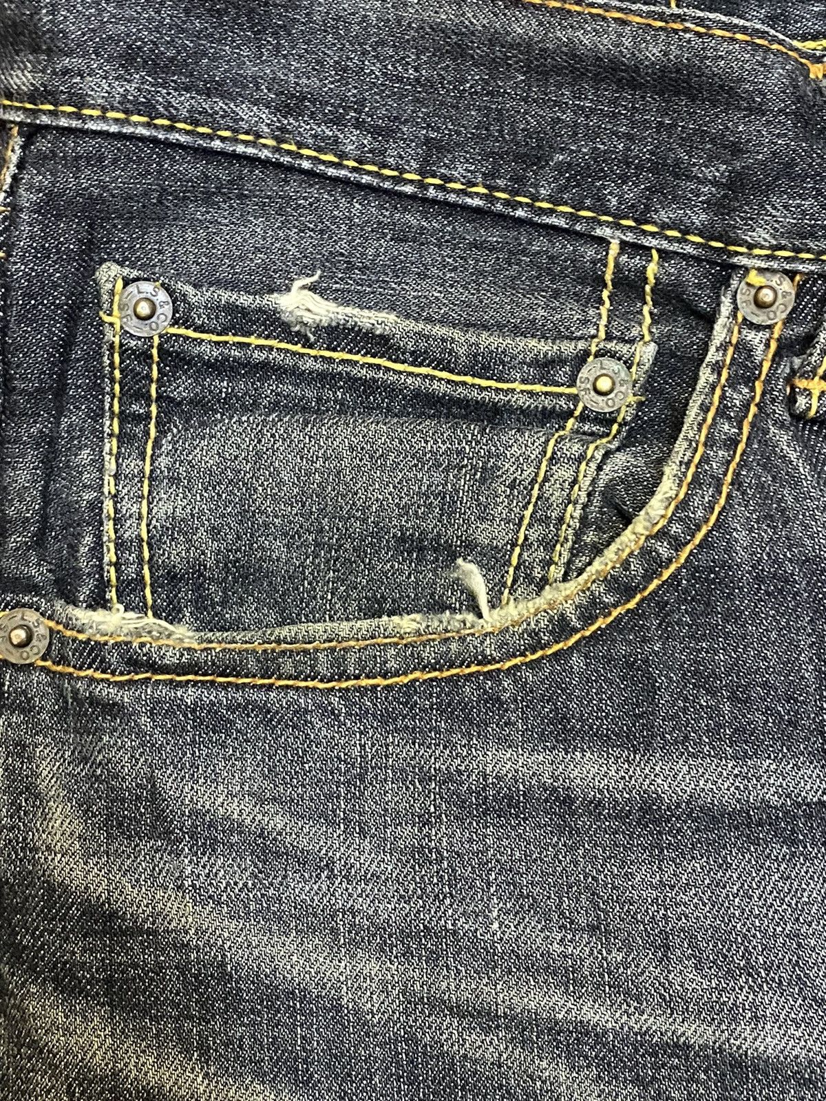 Levi's Vintage Levis702 90s Black Denim Baggy Style Jeans Size US 36 / EU 52 - 8 Thumbnail