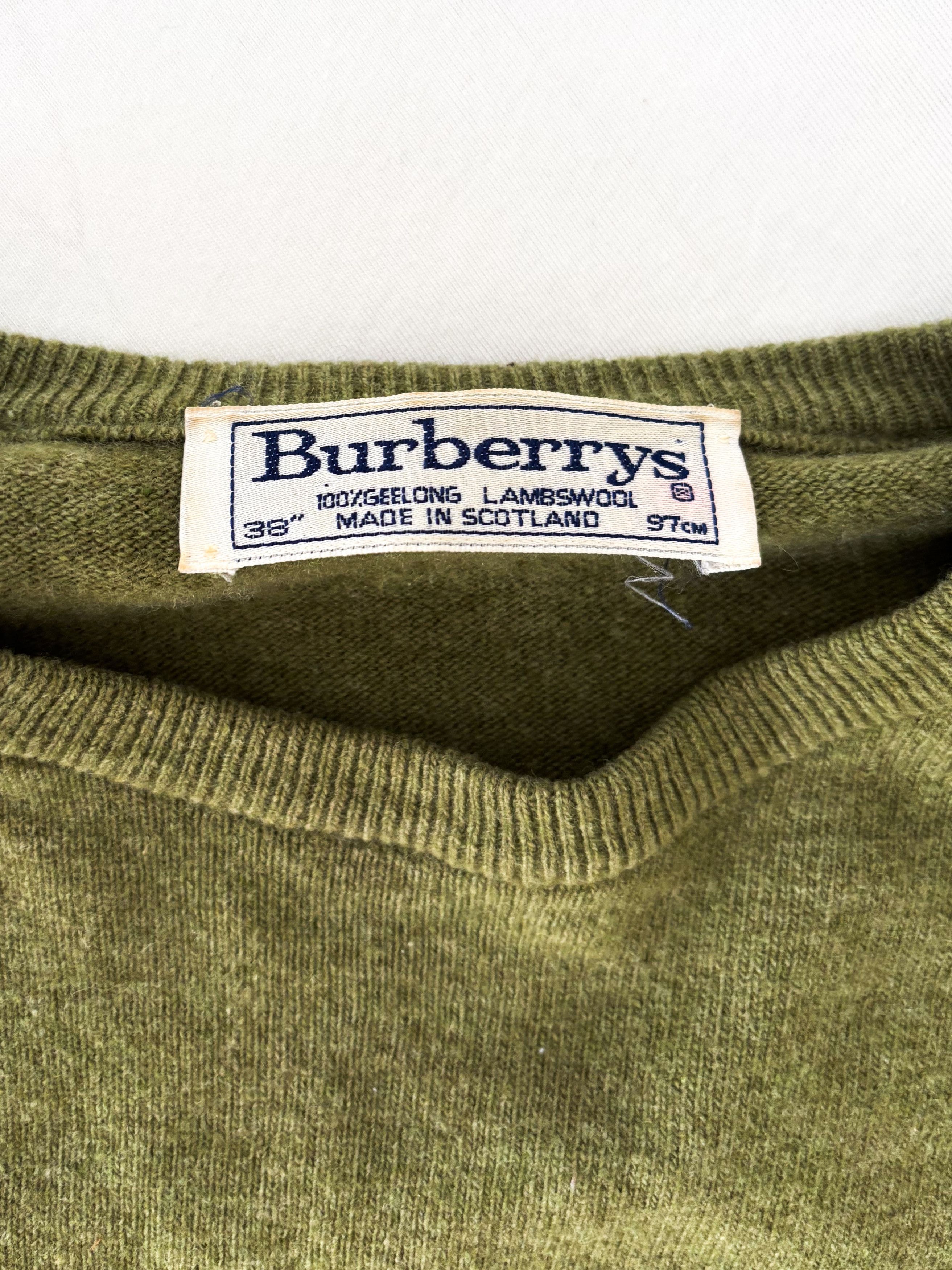 Burberry Prorsum Burberry Prorsum Vintage Longsleeve Size US XXS / EU 40 - 2 Thumbnail