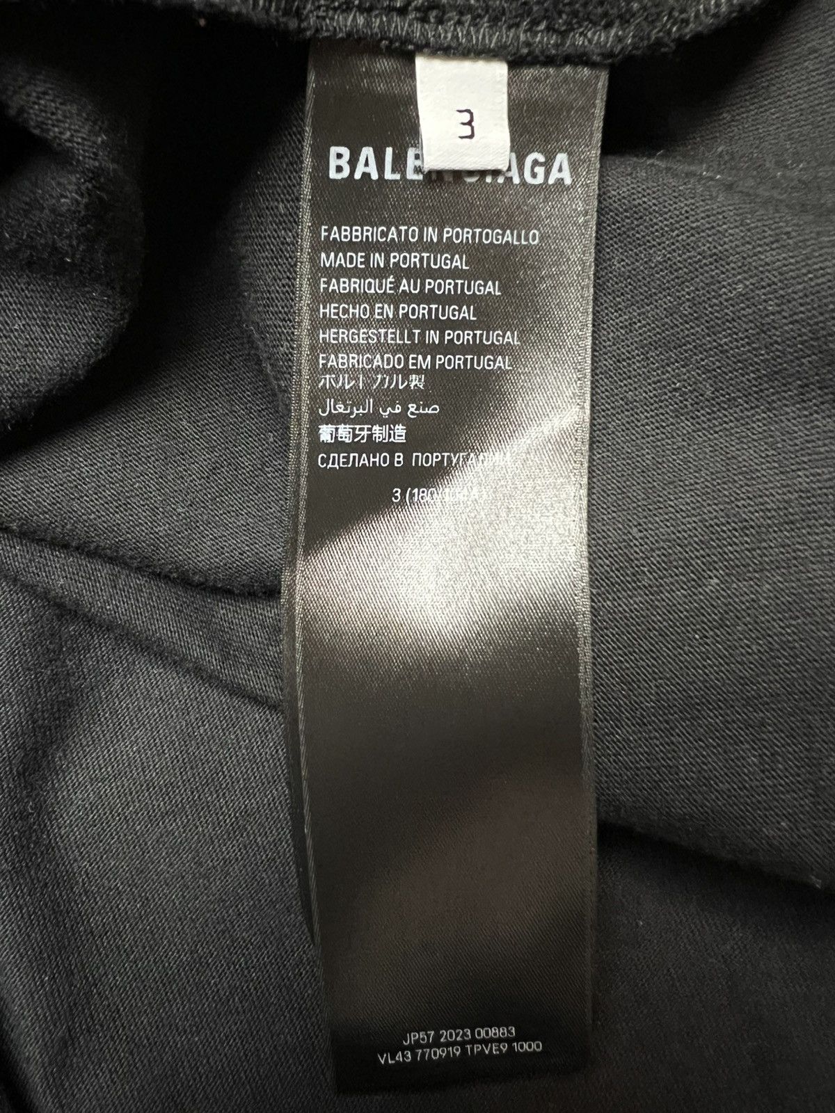 Balenciaga Balenciaga Top League T-Shirt Size US L / EU 52-54 / 3 - 7 Thumbnail