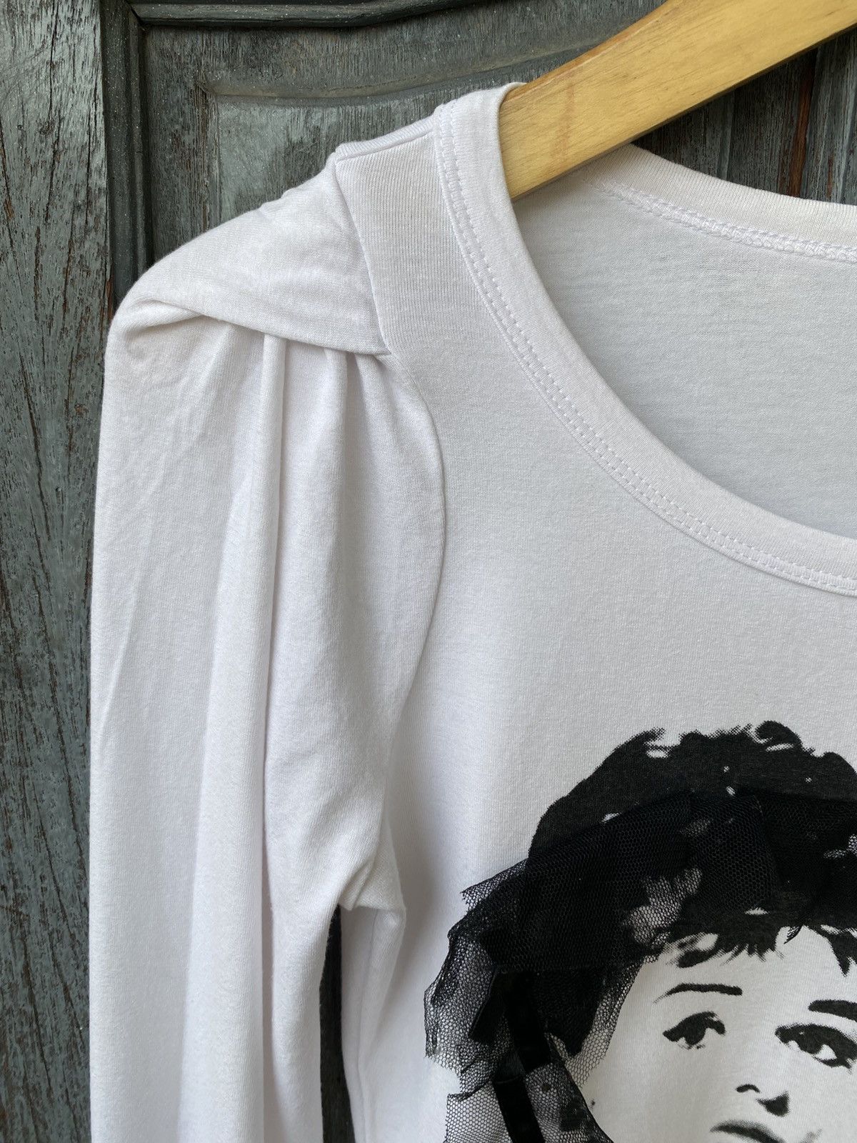 Japanese Brand Mn.bf Audrey Hepburn Retro Movie Classic Hollywood Graphic Size ONE SIZE - 3 Thumbnail