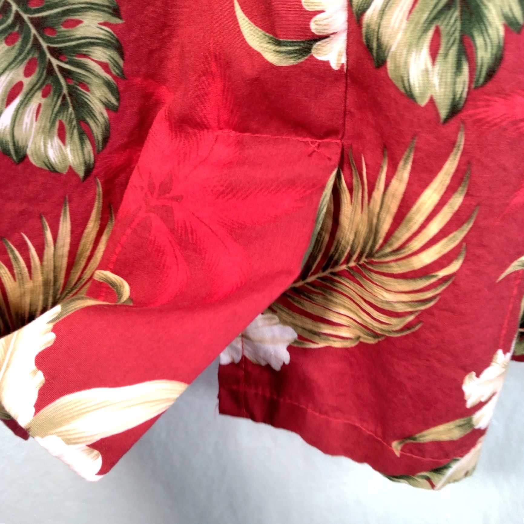 Vintage VINTAGE Ky's Hawaiian Sundress Large Red Floral Aloha Dress Casual Beach Womens Size L / US 10 / IT 46 - 6 Thumbnail