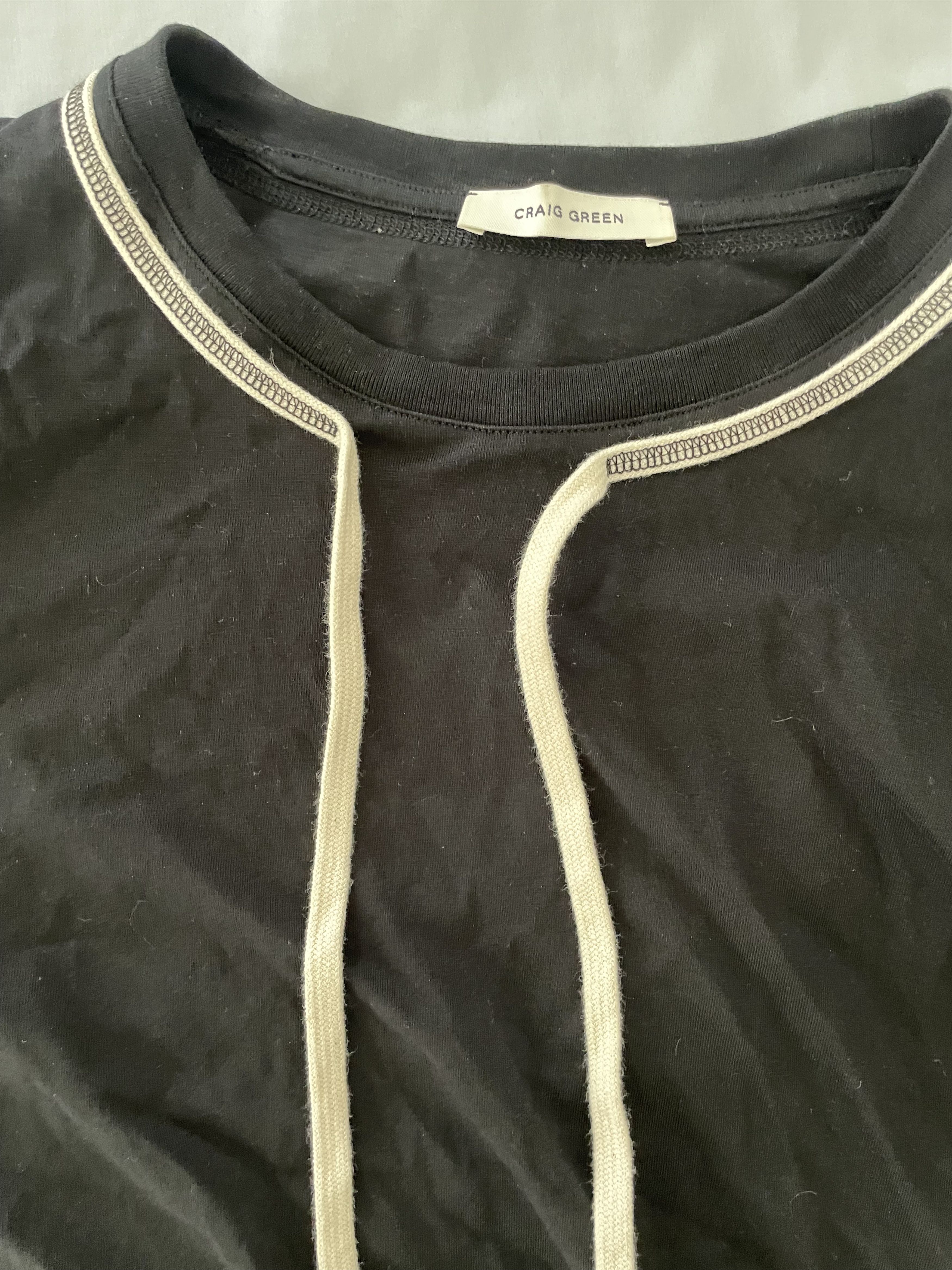 Craig Green Craig Green Neck Lace T-Shirt Size US XL / EU 56 / 4 - 2 Thumbnail