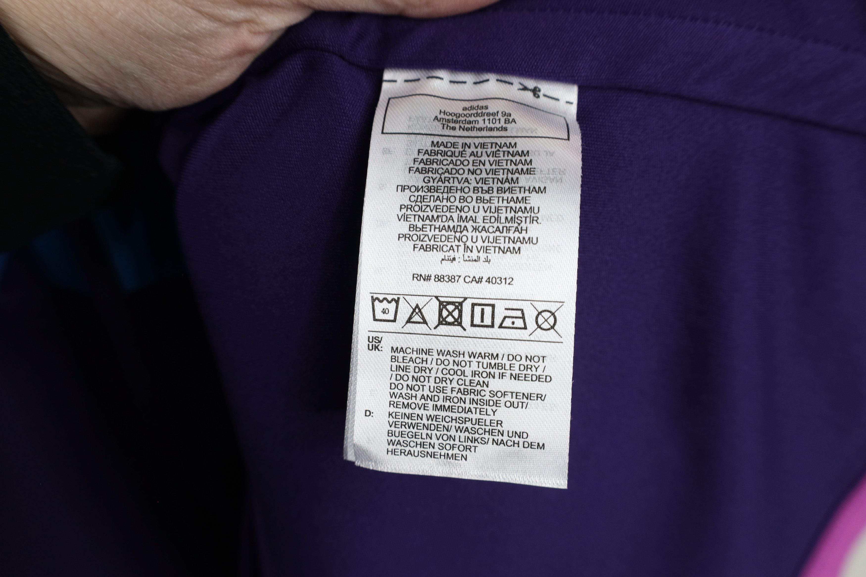 Adidas × Vintage New Adidas Charlotte Club Soccer Jersey Futbol Purple Size US XL / EU 56 / 4 - 10 Thumbnail