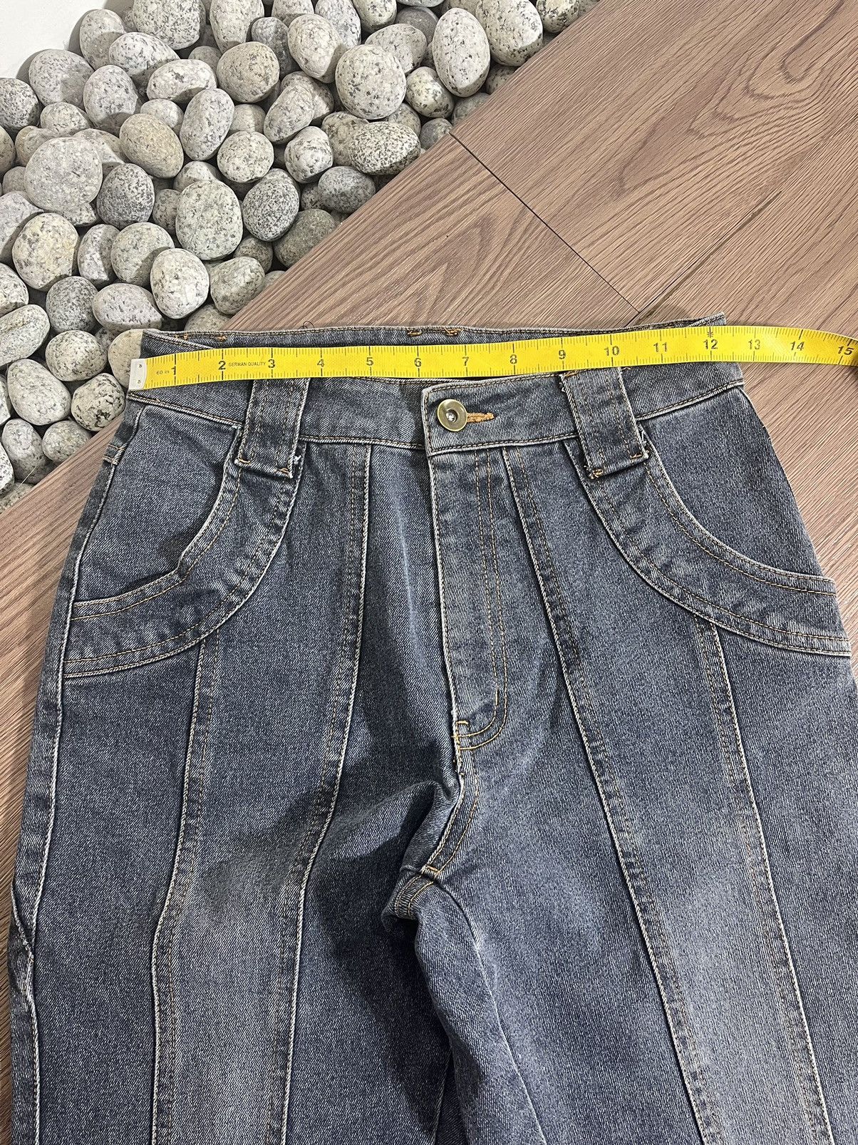 Hysteric Glamour × Japanese Brand Vintage Fullheart Japanese Brand Flared Wash Jeans Size US 27 - 16 Thumbnail
