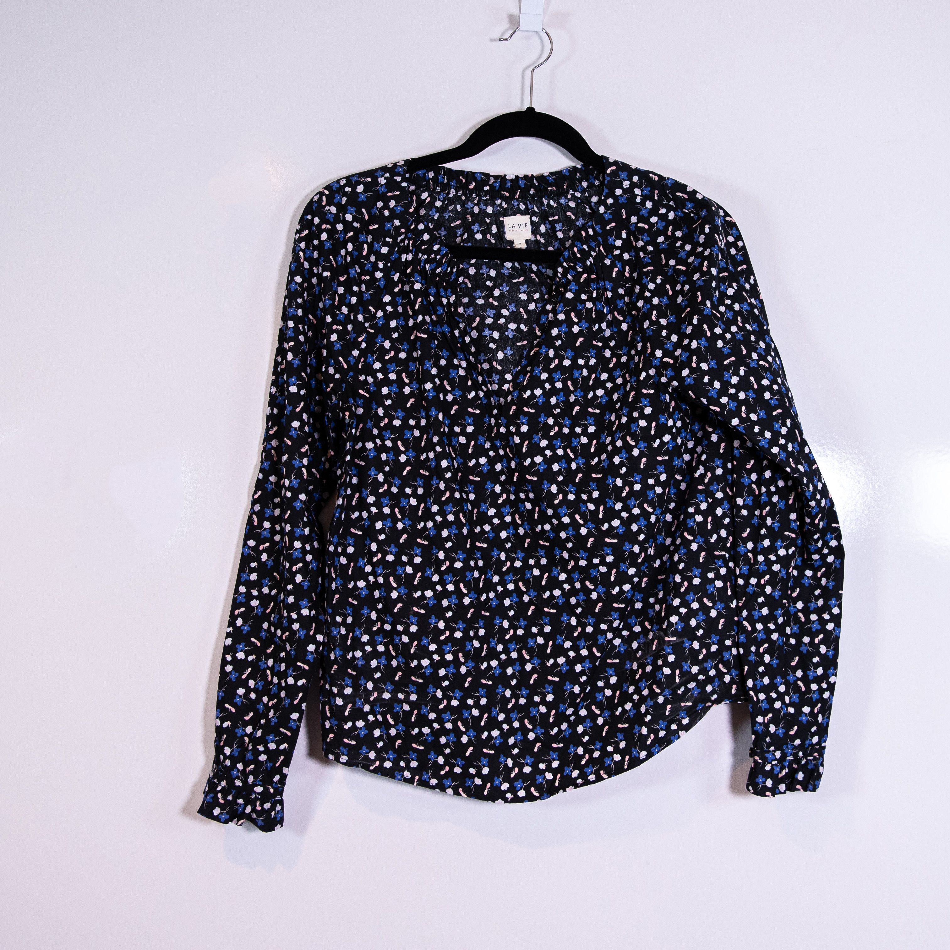Rebecca Taylor Rebecca Taylor Cotton Blue White Pink Size S / US 4 / IT 40 - 1 Thumbnail