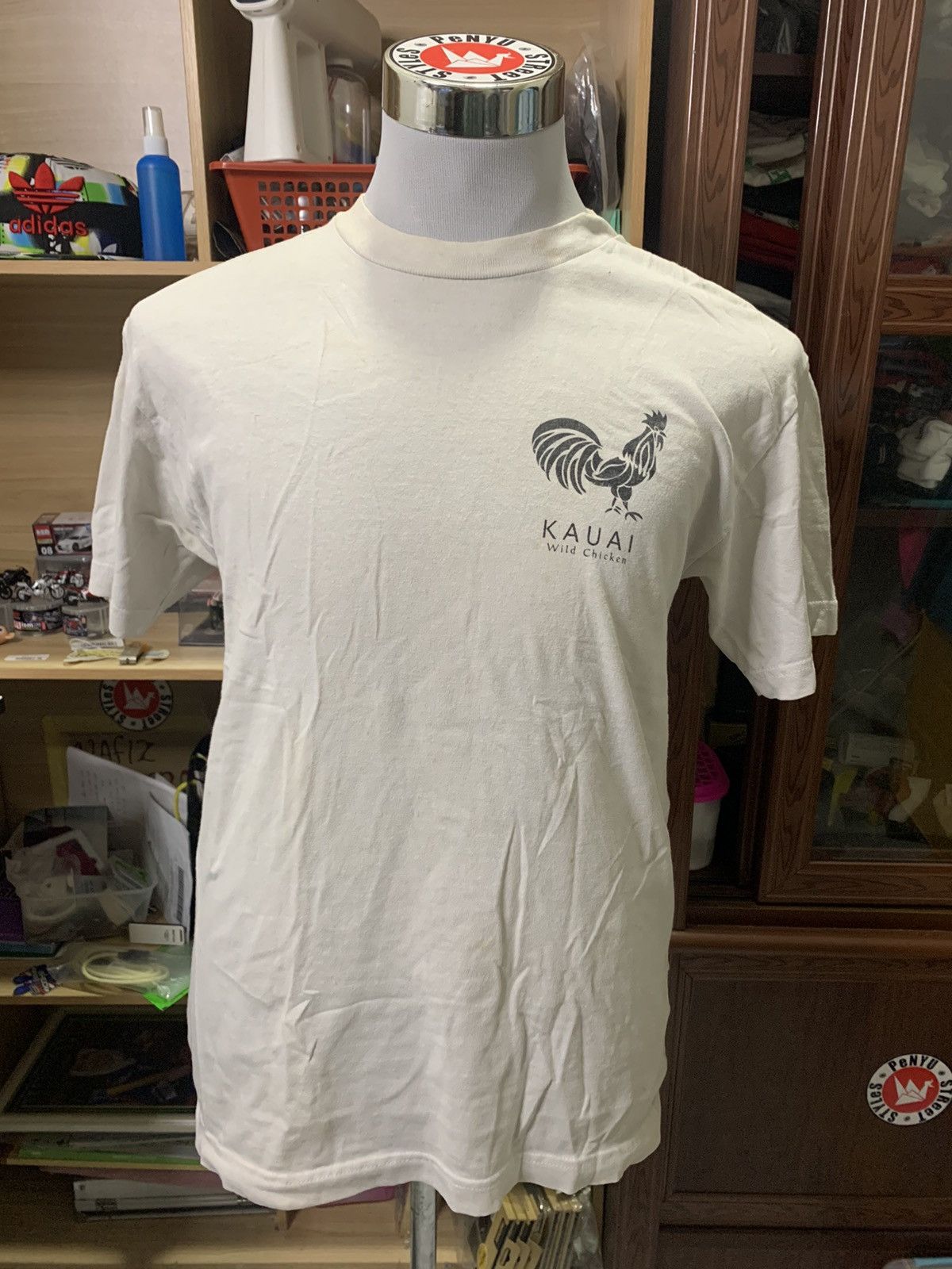 Vintage Kauai Wild Chicken T Shirt Size US M / EU 48-50 / 2 - 2 Thumbnail