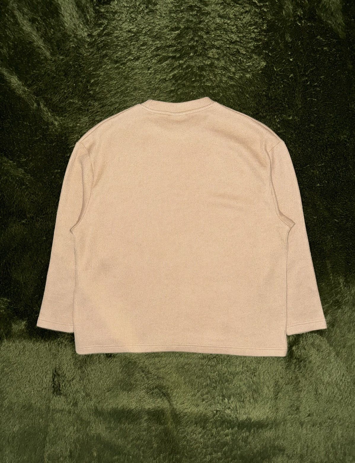 Pleasures [M] Pleasures Fresno Crack Logo Relaxed Fit Knit Size US M / EU 48-50 / 2 - 8 Thumbnail