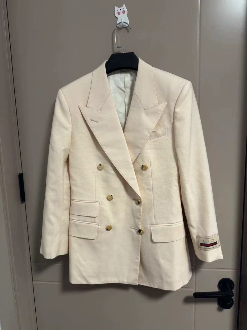 Gucci Gucci Cuff logo blazer suit 2501-Nextarrow Size 38R - 1 Thumbnail
