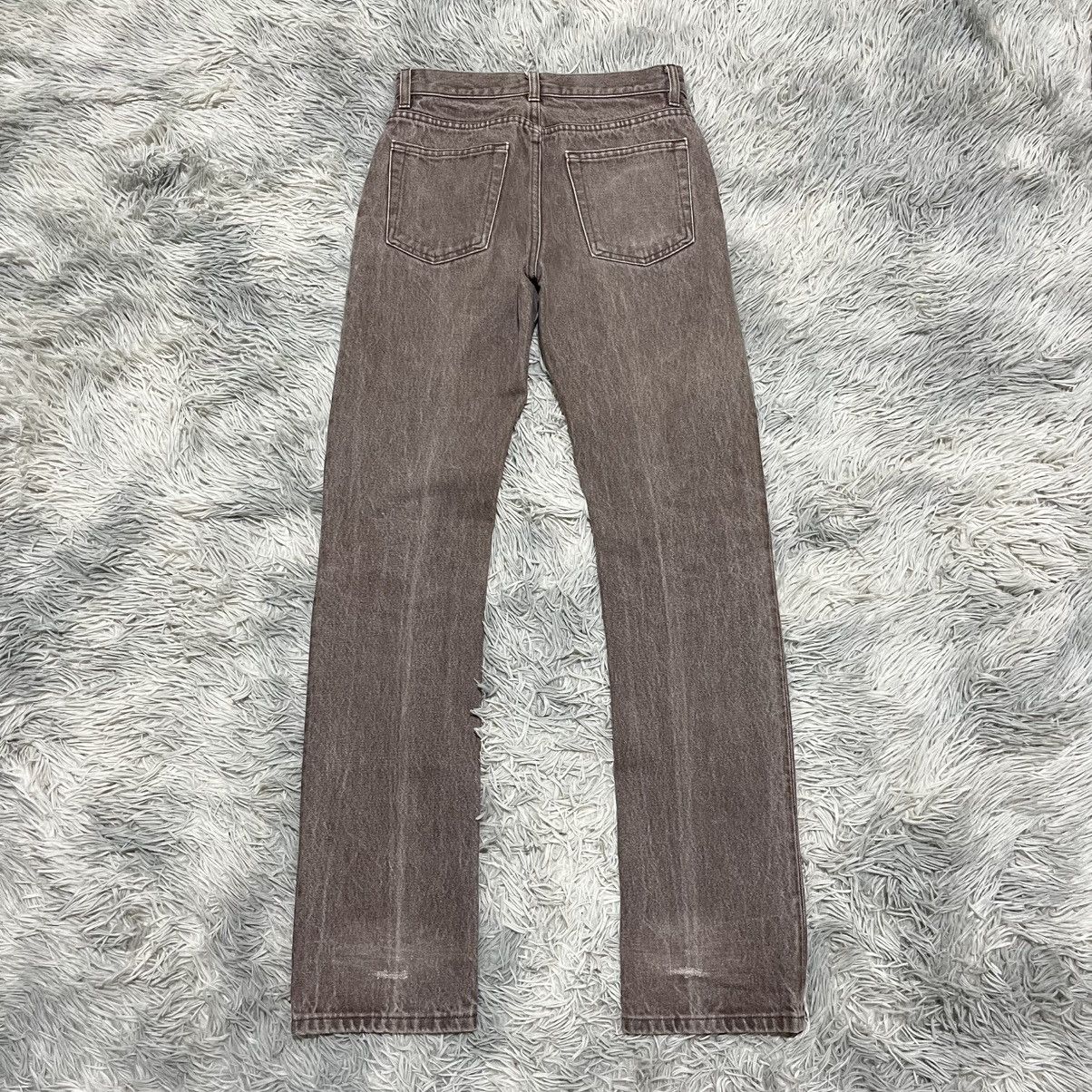 Helmut Lang Vintage Helmut Lang Italian Cut Brown Acid Wash Size 28" / US 6 / IT 42 - 9 Thumbnail
