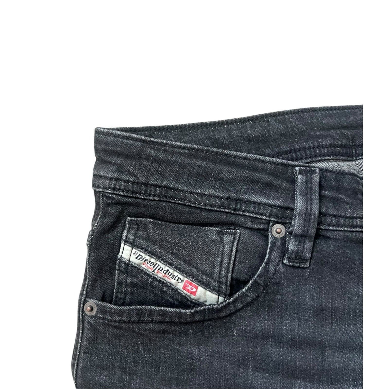 Diesel Diesel Mens Jeans Larkee Straight RB063 Black Size 34/32 Size US 34 / EU 50 - 4 Thumbnail