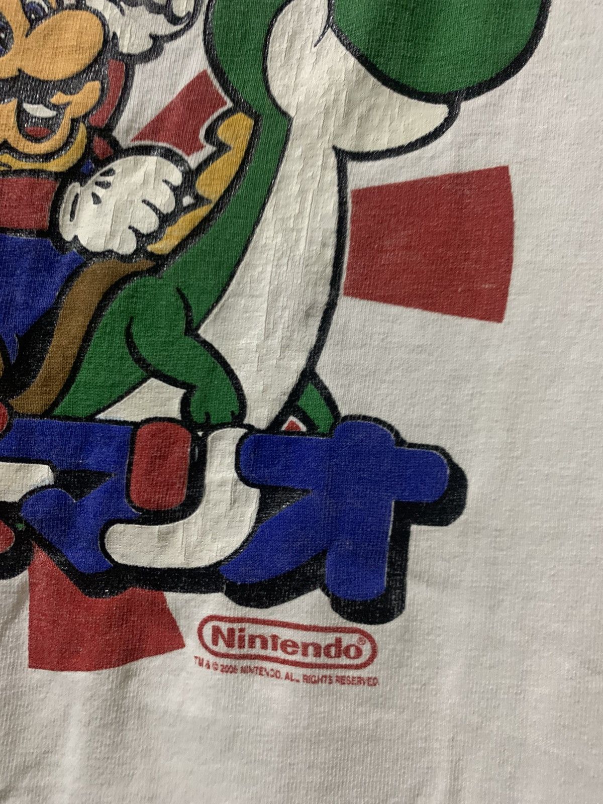 Nintendo Vintage Nintendo Super Mario Bros promo tee tshirt Size US XL / EU 56 / 4 - 5 Thumbnail