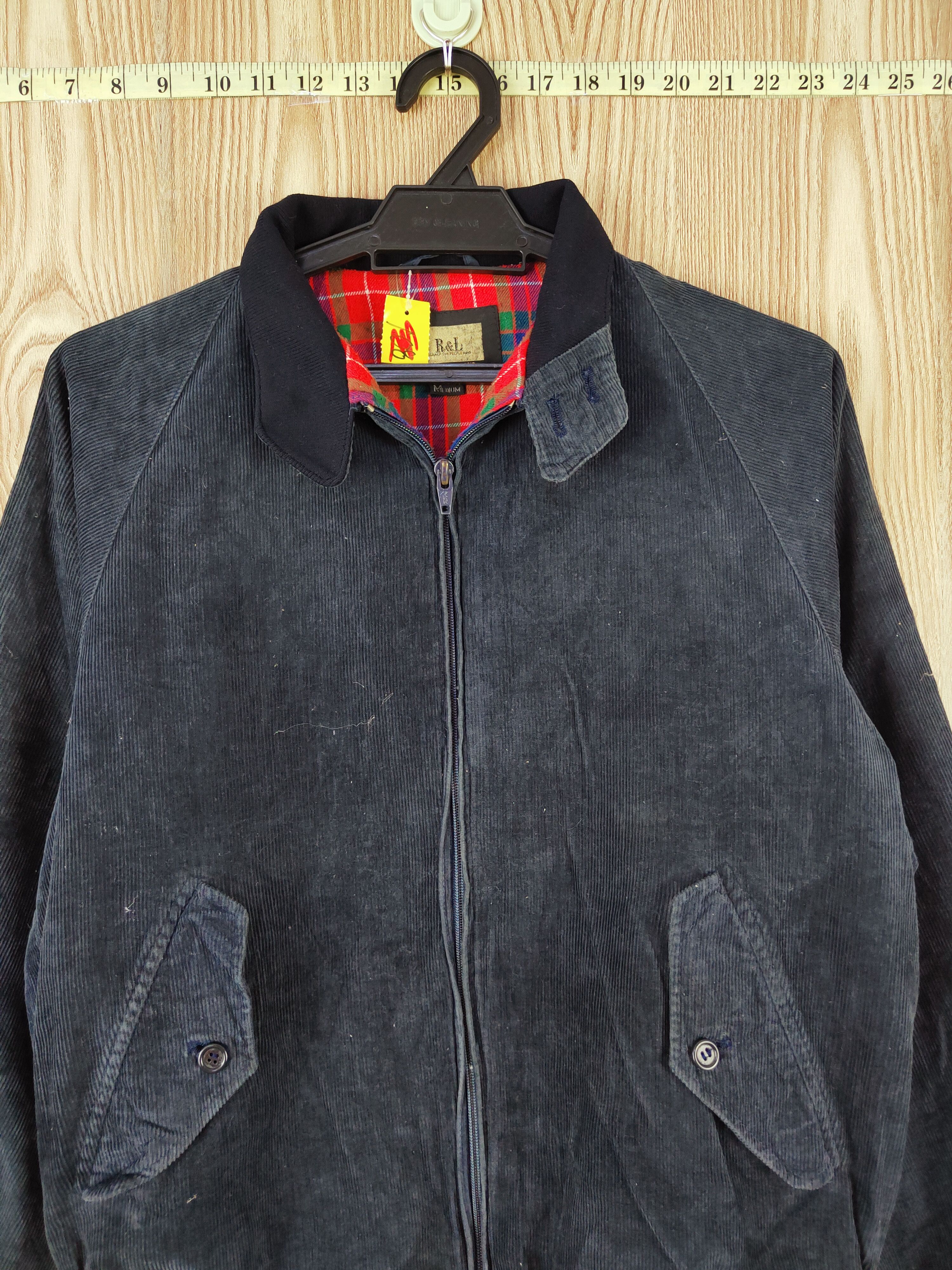 Vintage R&L Navy vintage Jackets #W262 Size US M / EU 48-50 / 2 - 2 Thumbnail