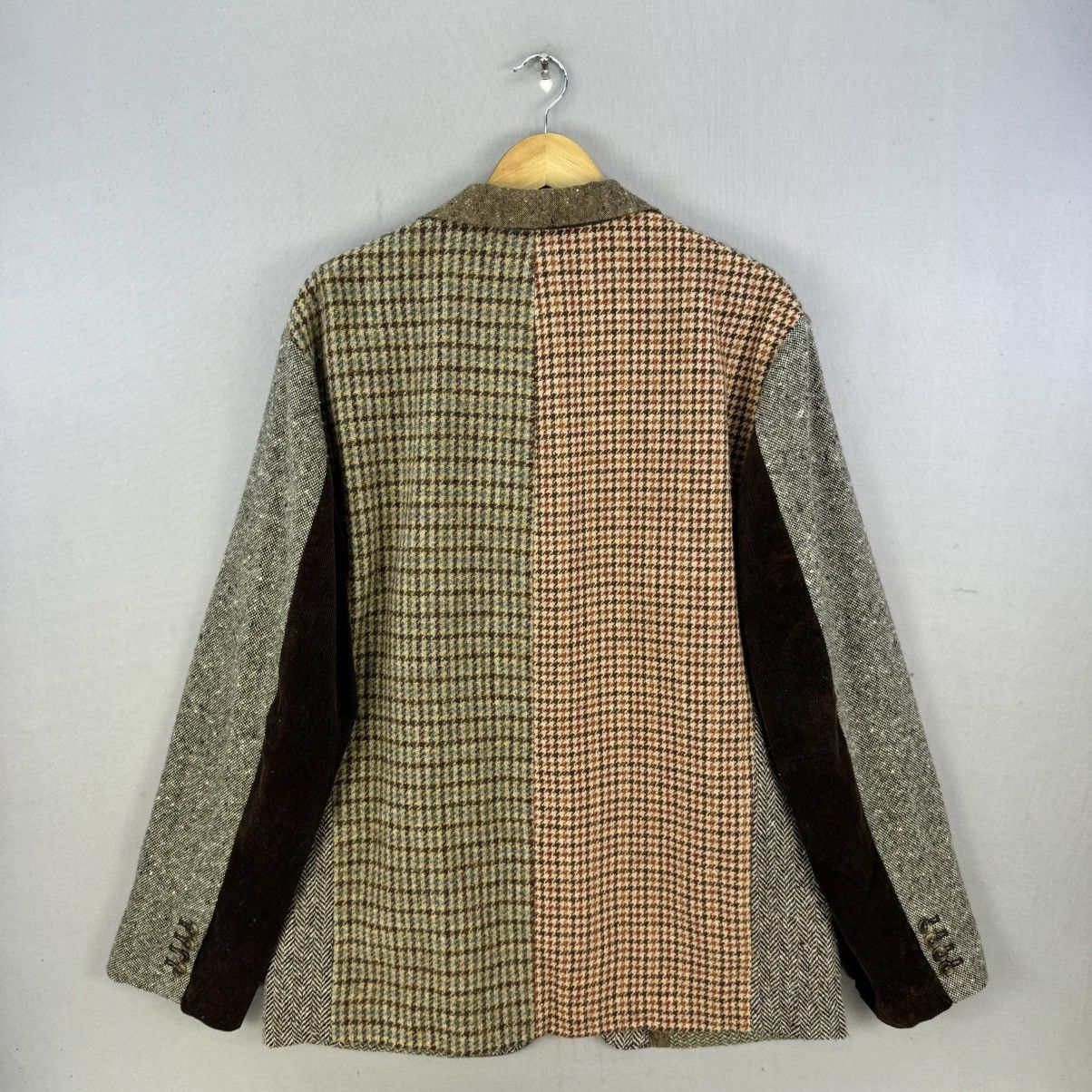 Karl Helmut Karl Helmut Patchwork Blazer Jacket Size US L / EU 52-54 / 3 - 4 Thumbnail