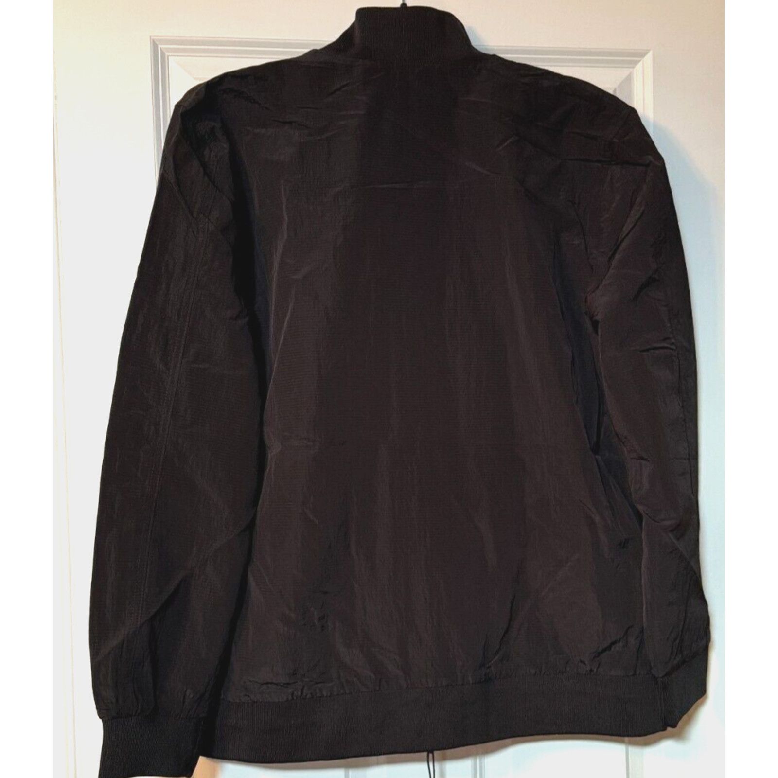 Slate & Stone Slate & Stone Nylon Ripstop Bomber Jacket Black size XL New Size US XL / EU 56 / 4 - 6 Thumbnail
