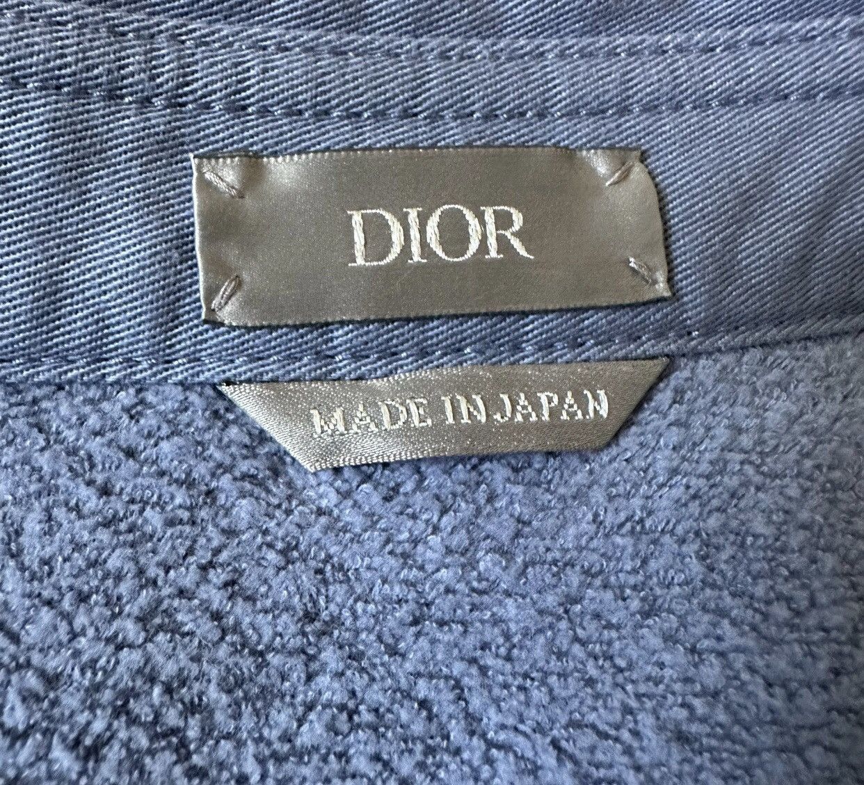 Dior Dior 24ss latest embroidered logo slogan woolen coat Size US L / EU 52-54 / 3 - 5 Thumbnail
