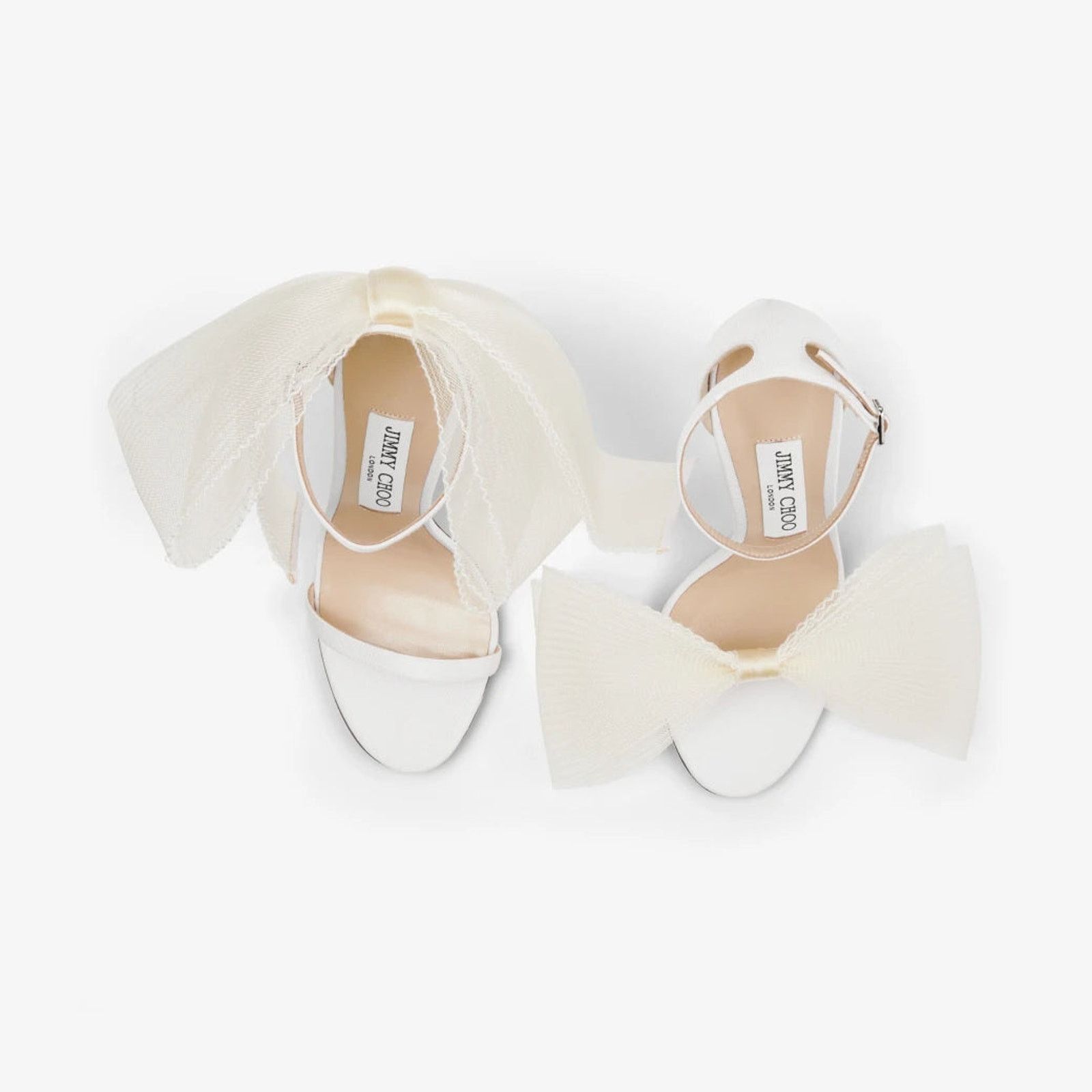 Jimmy Choo Jimmy Choo Aveline 100 Latte Sandals with Asymmetric Size US 6 / IT 36 - 4 Thumbnail