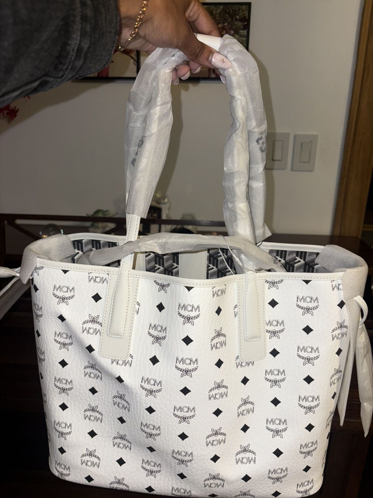 MCM MCM Liz Reversible Tote Bag Size ONE SIZE - 6 Thumbnail