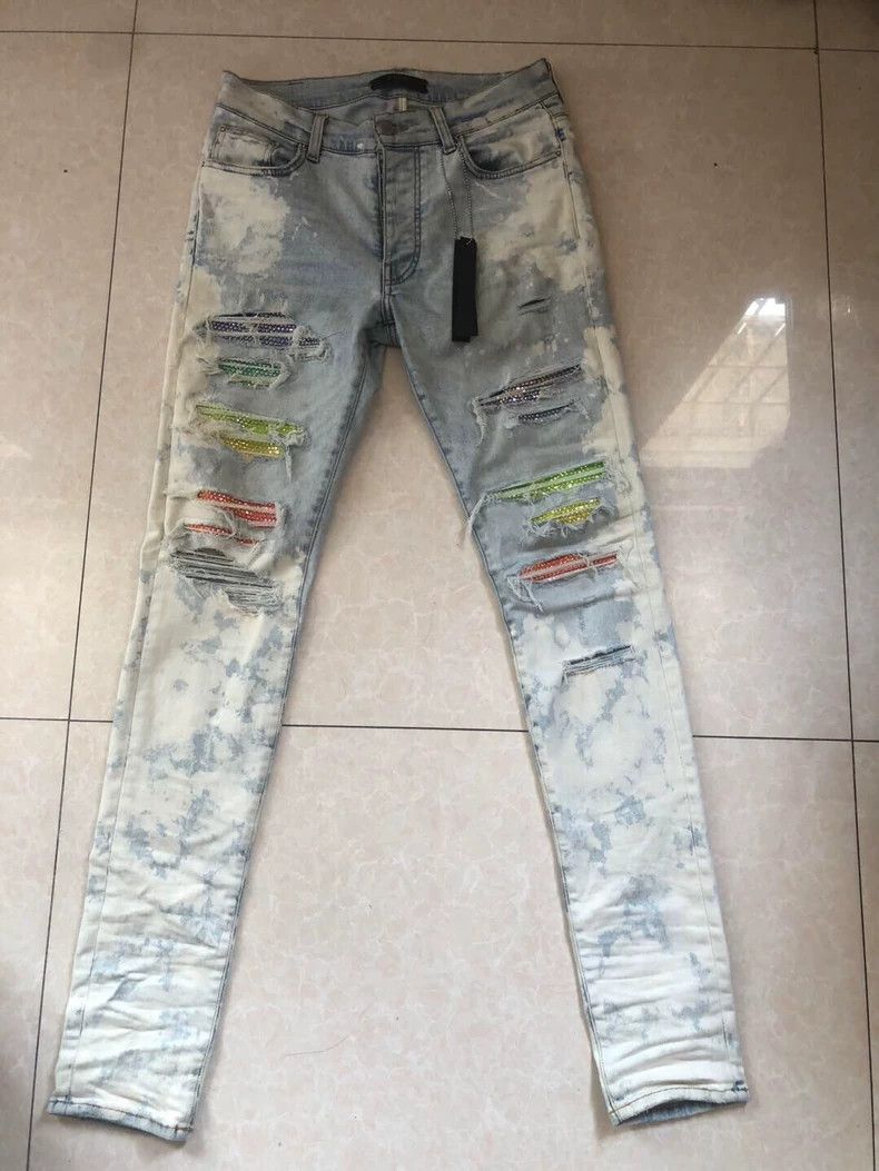 Amiri Amiri new diamond jeans Size US 31 - 1 Thumbnail