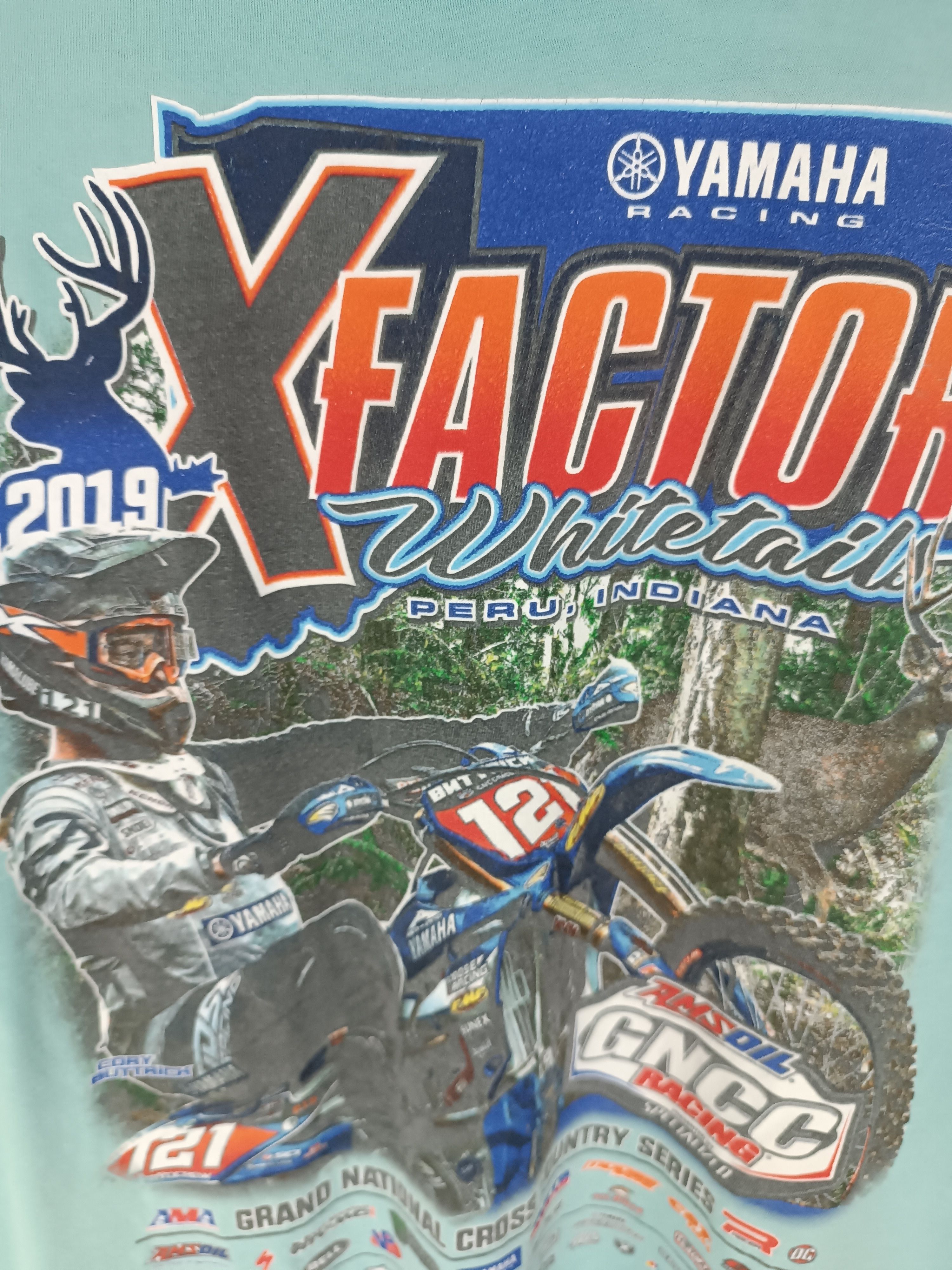 Vintage VINTAGE YAMAHA RACING CROSSCOUNTRY motocross atv bmx extreme Size US L / EU 52-54 / 3 - 16 Thumbnail