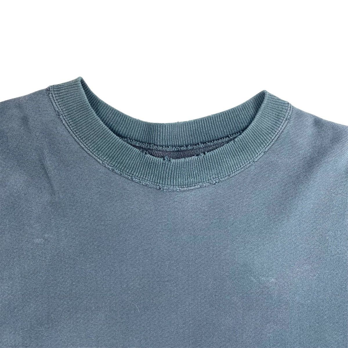 Vintage VINTAGE THRASHED FADED BLACK SWEATSHIRT Size US XL / EU 56 / 4 - 5 Thumbnail