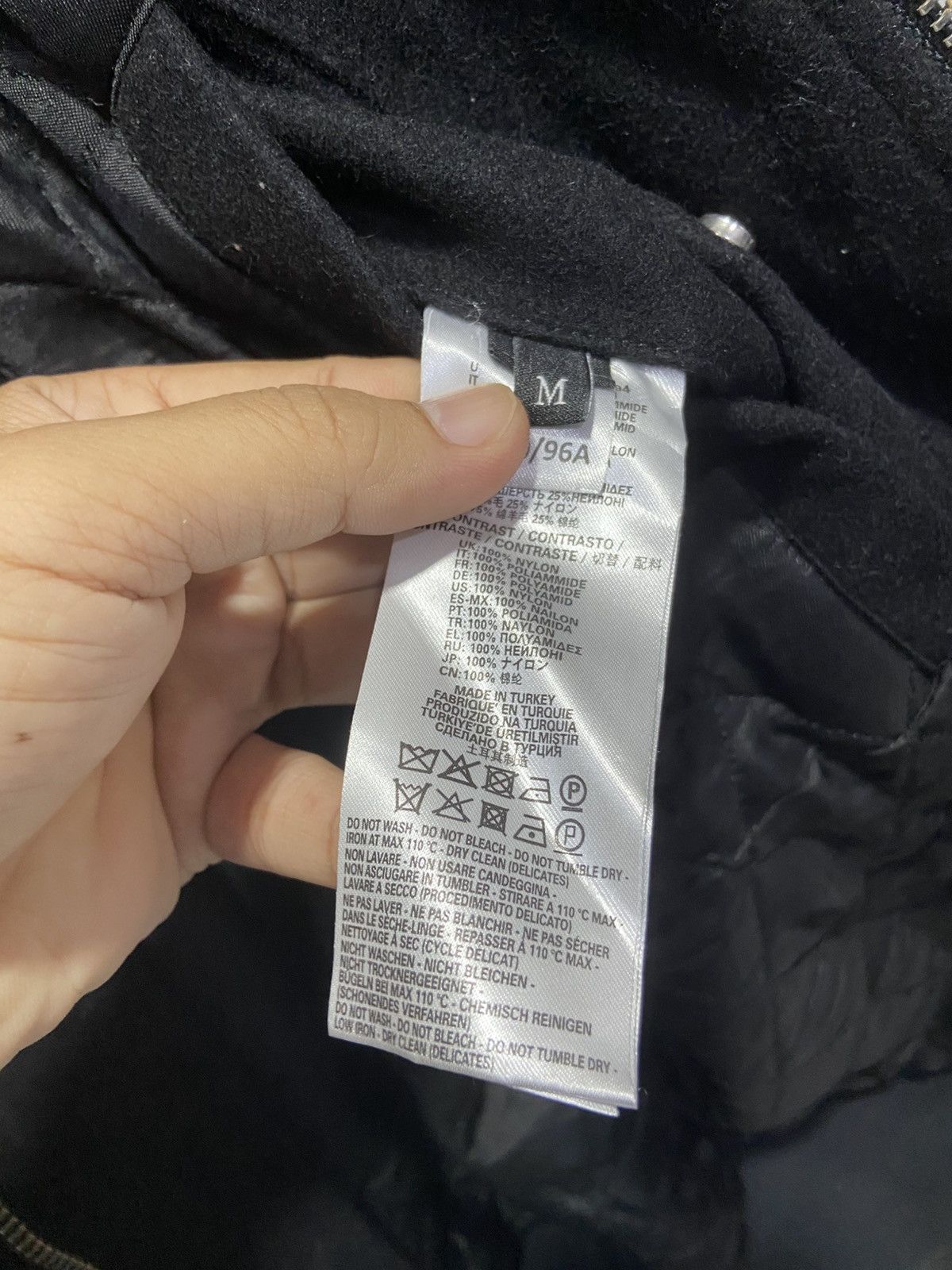 Diesel Diesel Wool Bomber Jacket Size US M / EU 48-50 / 2 - 11 Thumbnail