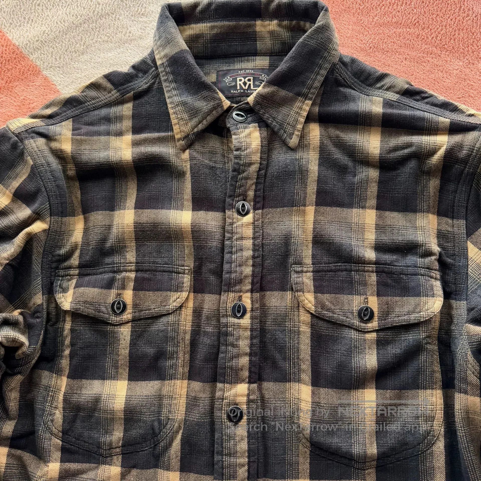RRL Ralph Lauren RRL Double RL Plaid Shirt. Size US M / EU 48-50 / 2 - 4 Thumbnail