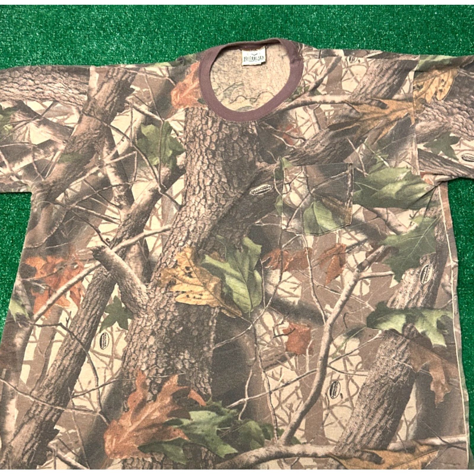 Realtree VINTAGE 90s Red Head Real Tree Camo RealTree VTG Shirt Mens XL Hunter 1990s Size US XL / EU 56 / 4 - 4 Thumbnail