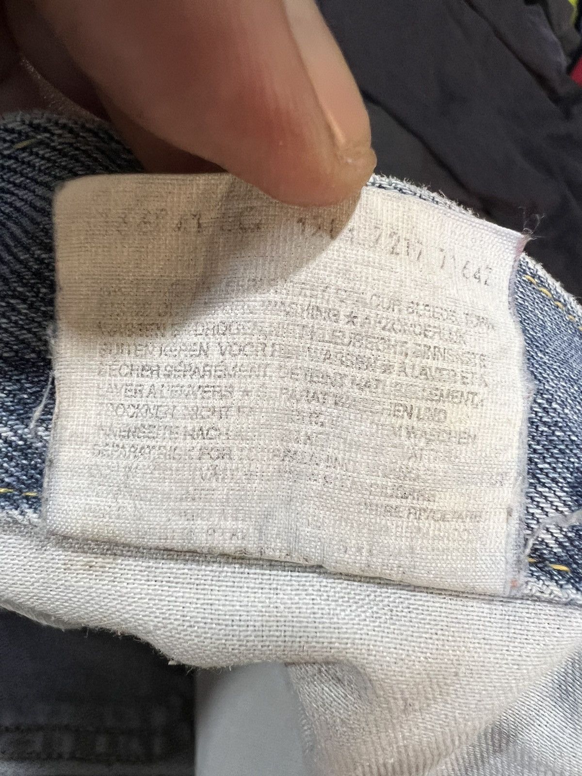 Lee 🔥Rare Vintage Lee Sketch Denim Size US 31 - 17 Thumbnail
