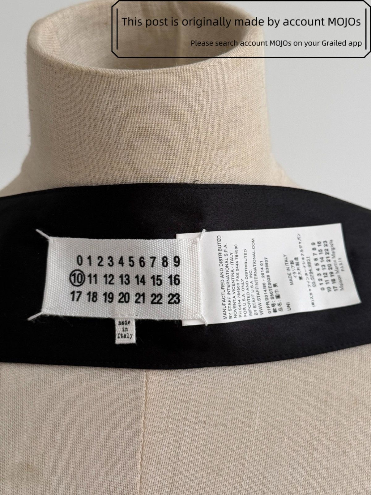 Maison Margiela Maison Margiela 14AW Silk Chain Attached Scarf mojos Size ONE SIZE - 7 Thumbnail