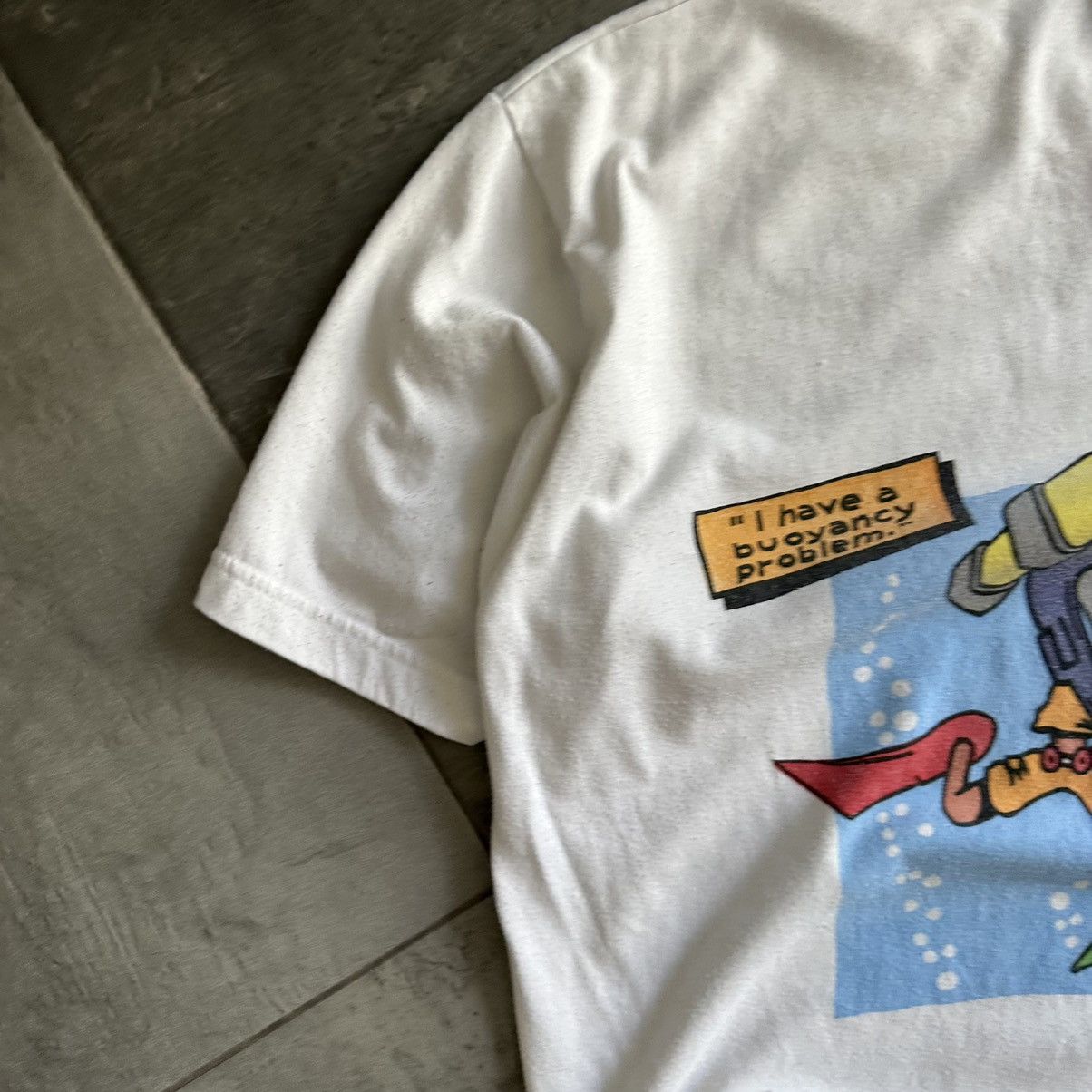 Vintage Vintage Japanese Style Joke Dive Bohol Humor Y2K 00s USA Size US L / EU 52-54 / 3 - 6 Thumbnail
