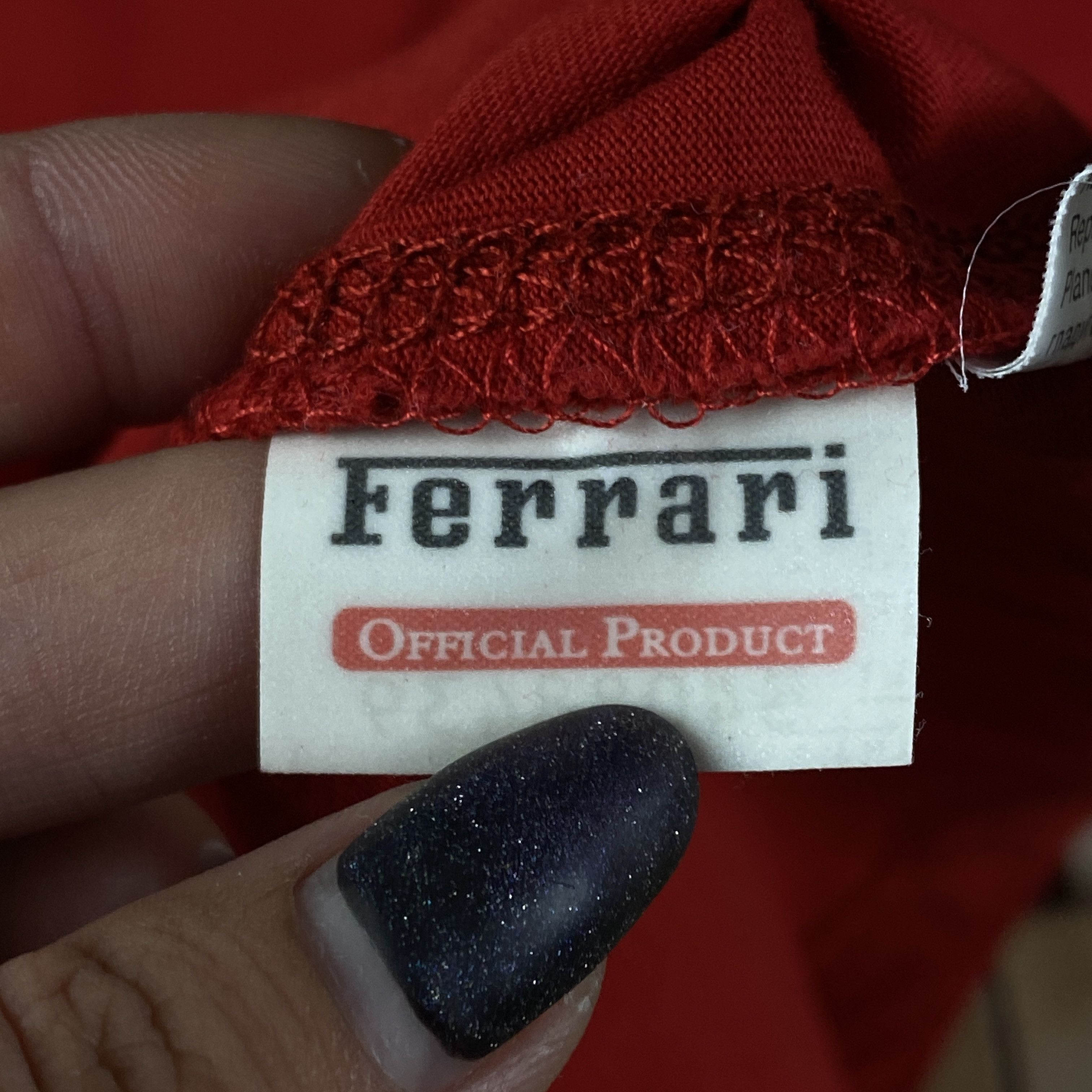 Ferrari × Vintage Men’s Racing T-Shirt Ferrari Vintage Big Logo Size S Size US S / EU 44-46 / 1 - 7 Thumbnail