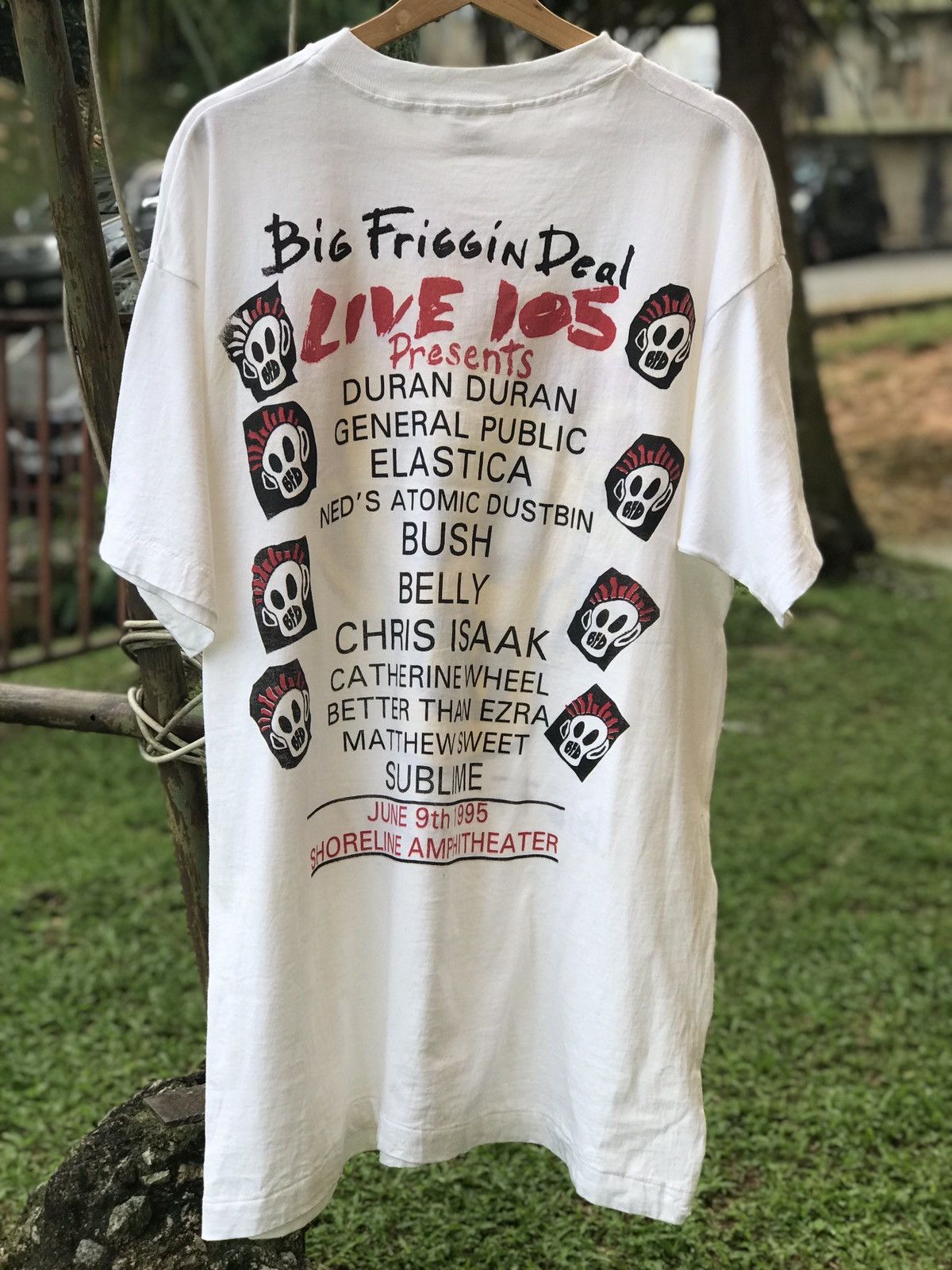 Band Tees × Vintage Very Rare Vintage 1995 Big Friggin Deals band present tee Size US XL / EU 56 / 4 - 2 Thumbnail