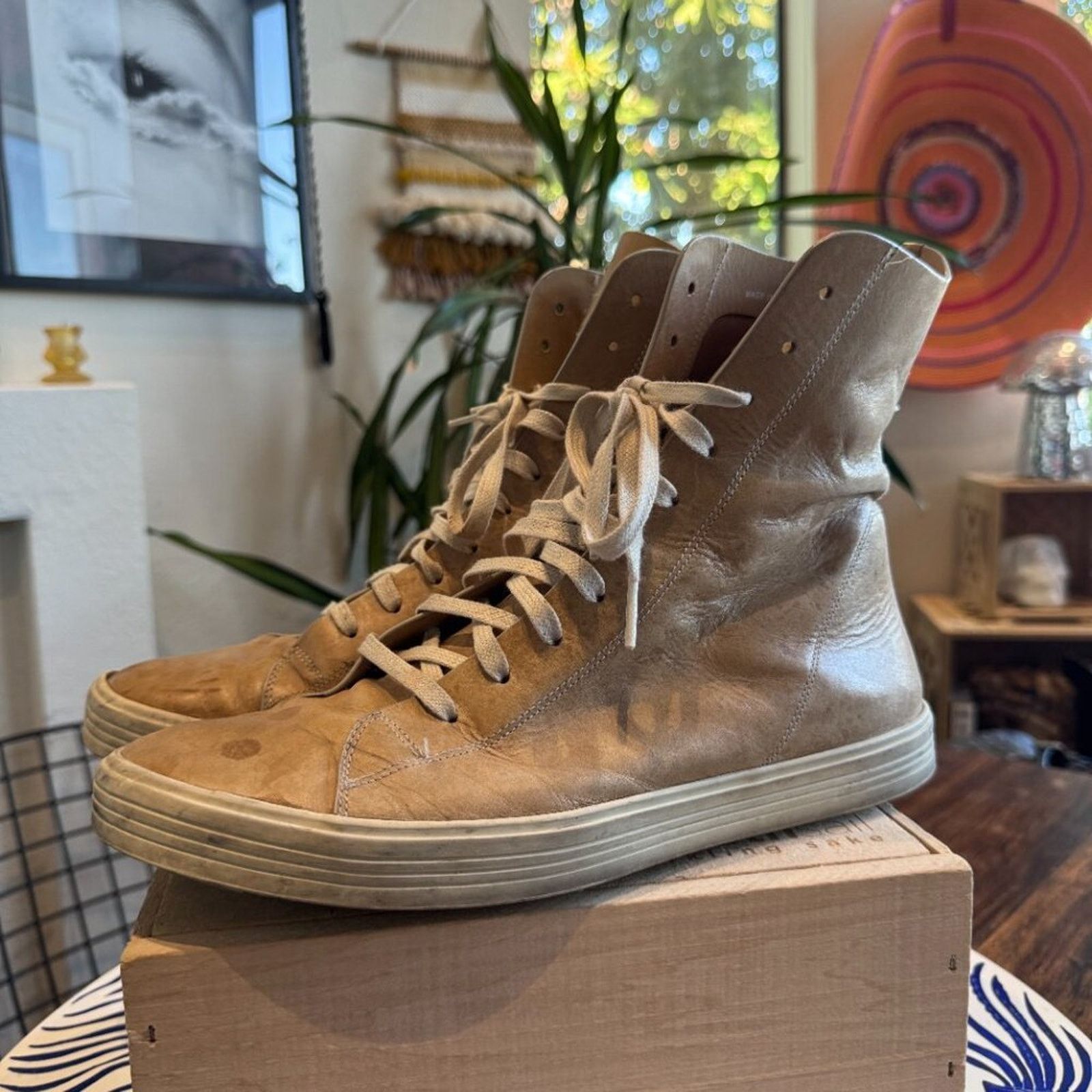 Rick Owens Rick Owens Mastodon High-Top “Masto Sneaks” Men’s 10 (EU 43) Size US 10 / EU 43 - 3 Thumbnail